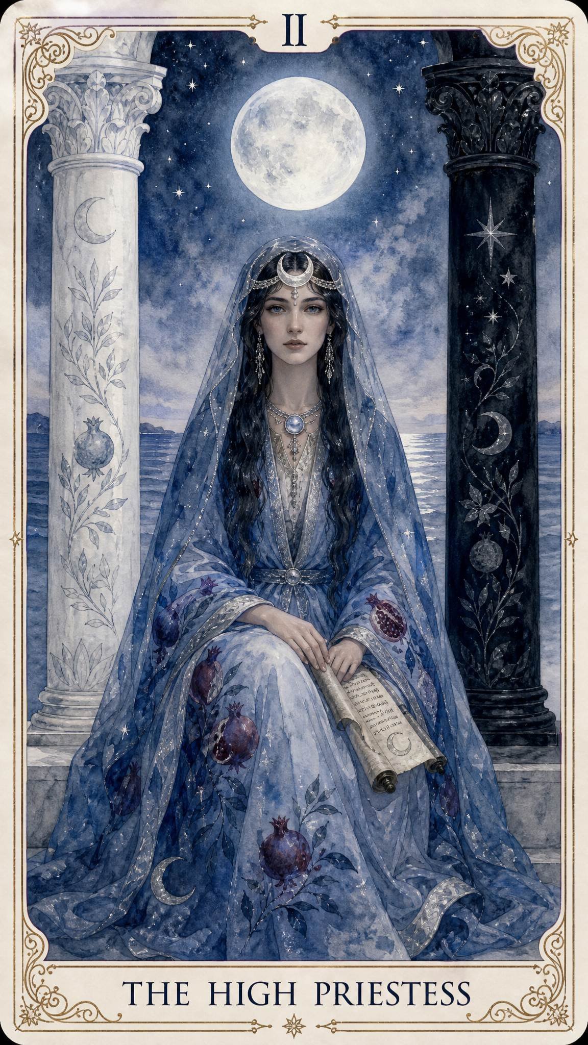 The High Priestess Tarot card meaning