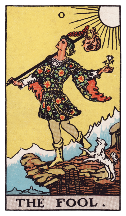The Fool Tarot card