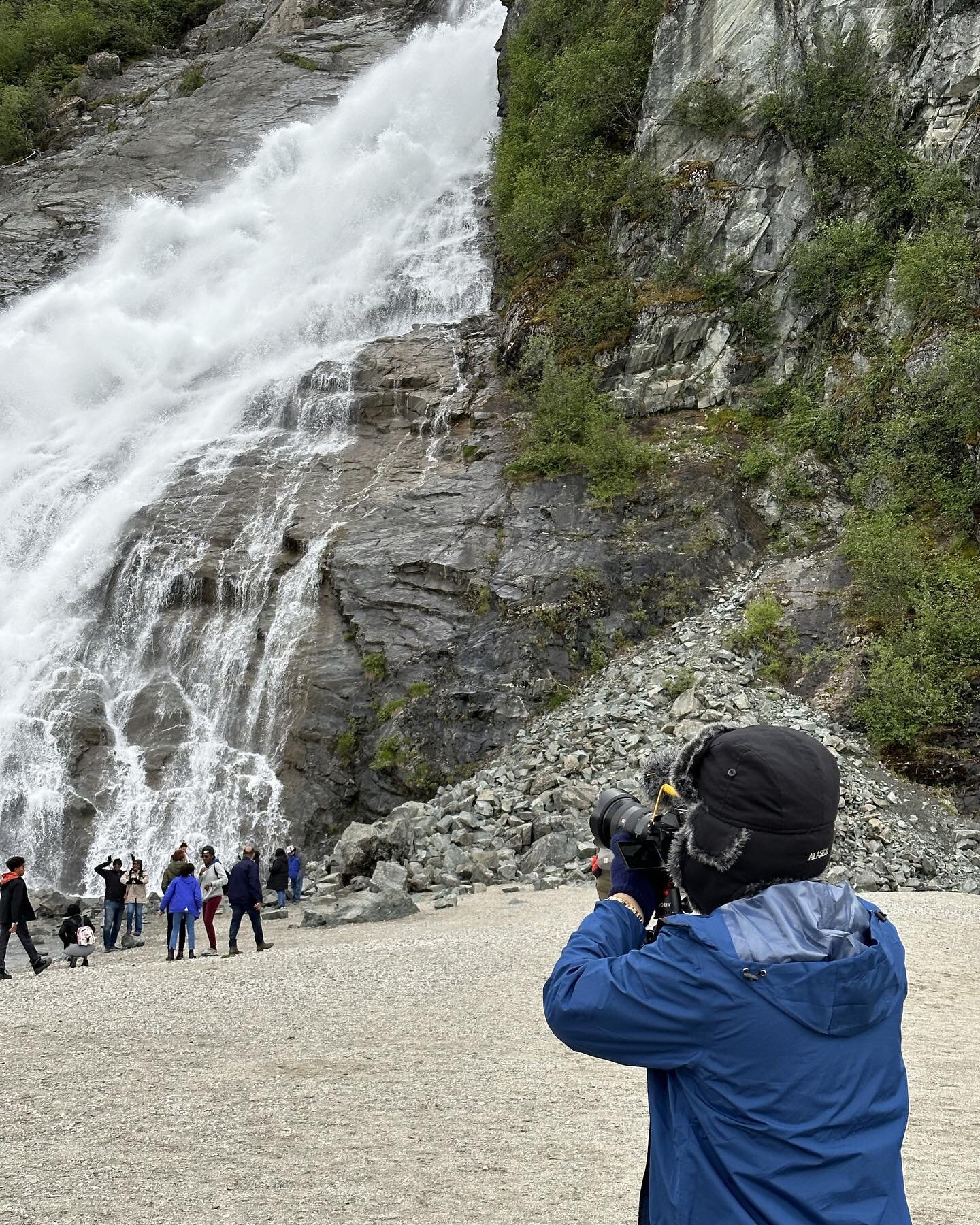 Waterfalls are pretty cool, but this one is pretty cold!
*
*
*
#vlog #hiking #iceburg #coldcruise #cruisefood #ship #nature #unitedstates #canada #travel #freezing #whattodoinalaska #alaskashoreexcursion #shoreexcursion #cruisingthroughalaska #alaska