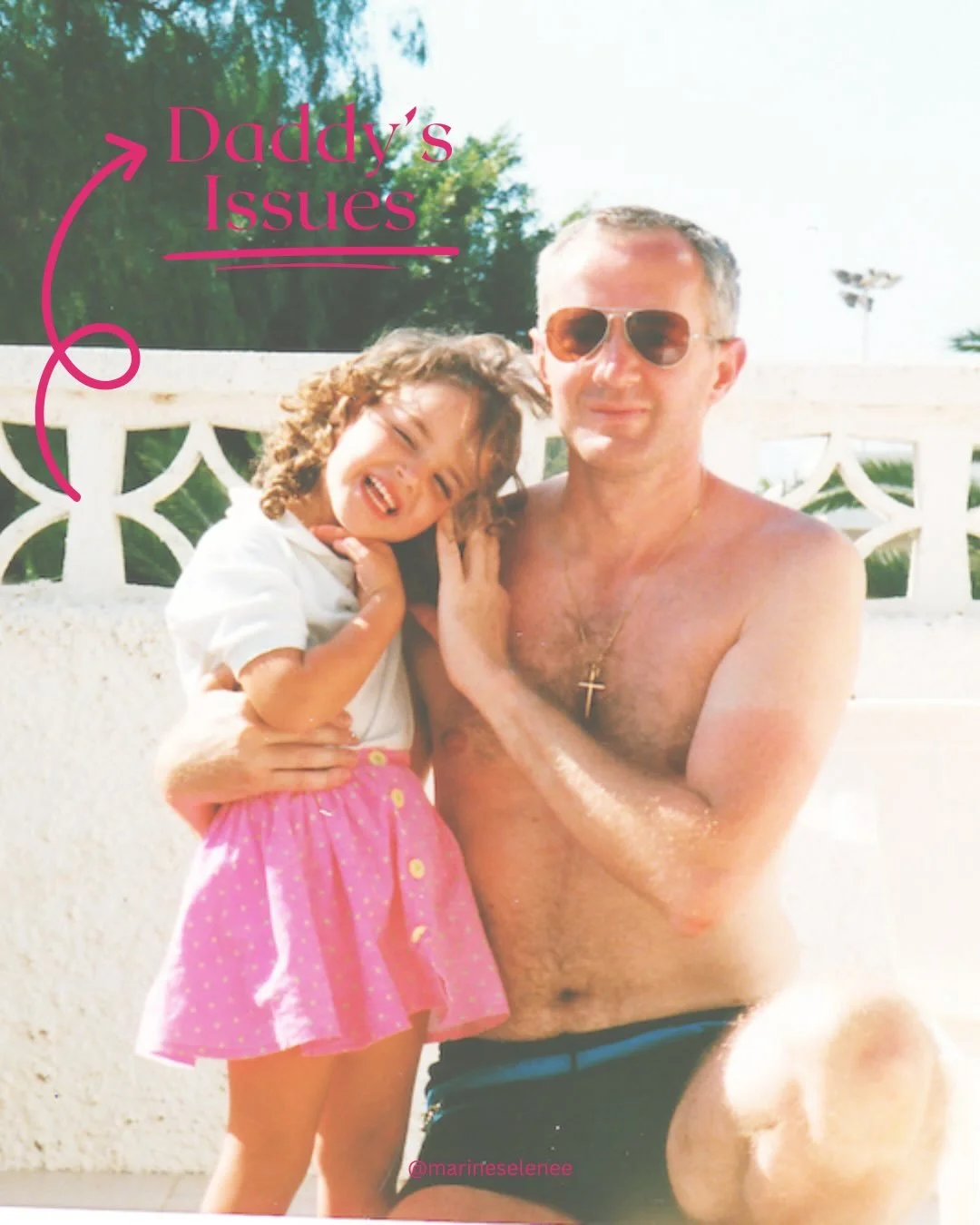 👨🏻Who has daddy issues? 

I did, I do, and in some ways I always will&mdash;and that&rsquo;s okay. I&rsquo;ve done my work. I&rsquo;ve healed what I could and made peace with what is. He is my father, I am his daughter, and today I choose to focus 