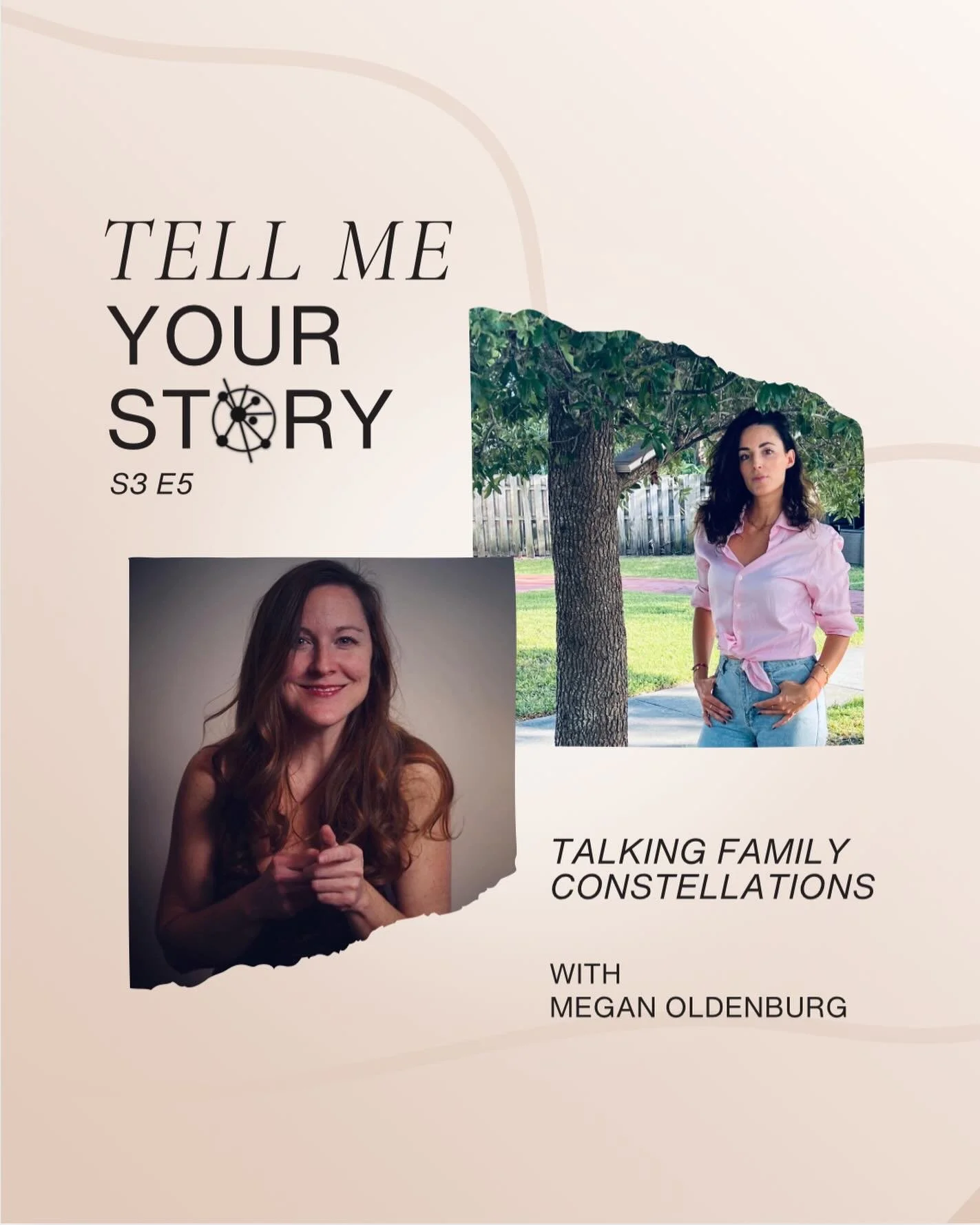 S3Ep5: Talking Family Constellations with Megan Oldenburg 

In this new episode, things are a little special &mdash; Megan is back after sharing her story in Season 2! This time, she dives into her experience with Family Constellations and why she be