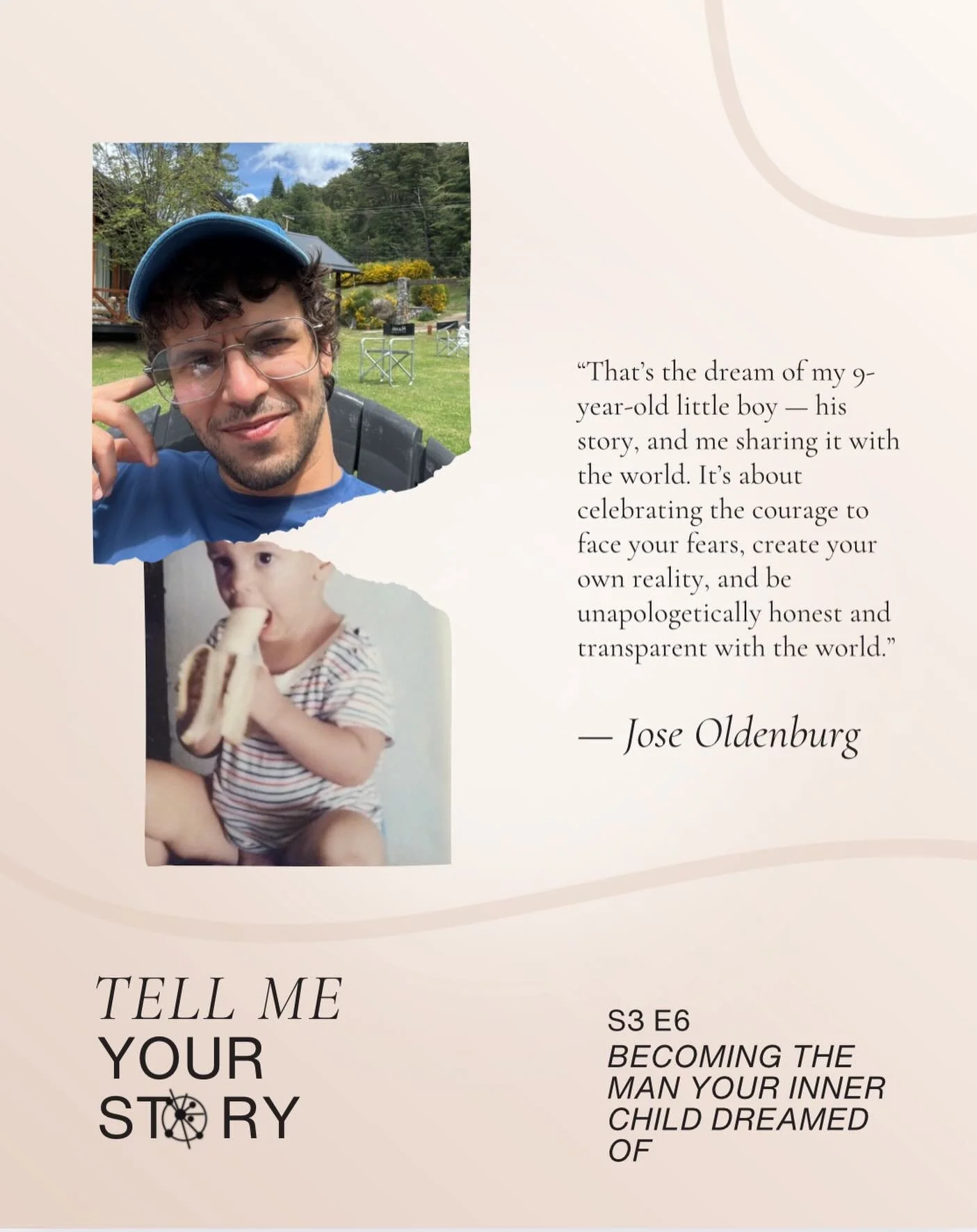 Have you listened to our new episode with Jose yet? He talks all about manifesting his dreams. Tune in on Apple, Spotify, or your favorite platform.