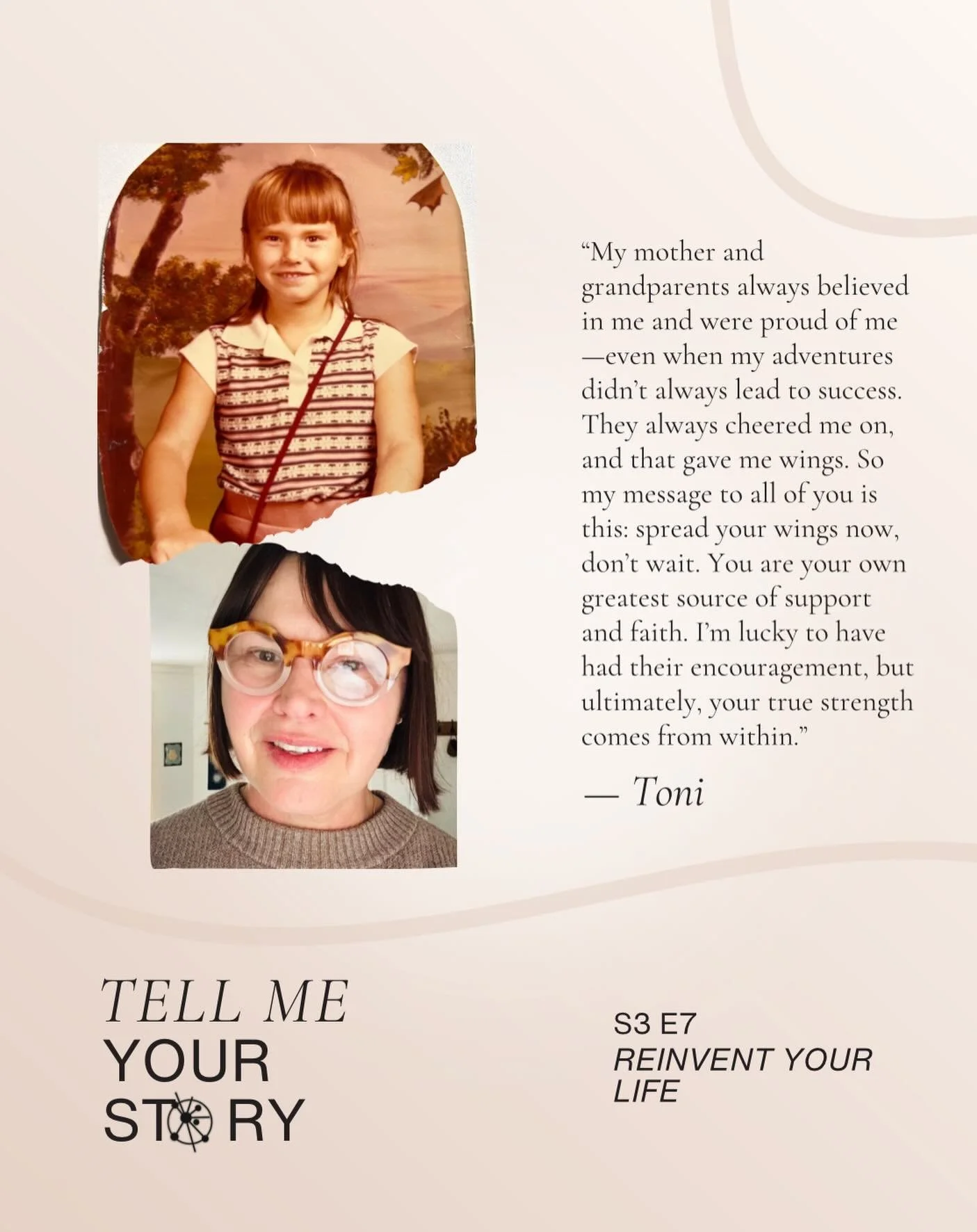 New episode on Tell me Your Story Podcast 🧿🎙️