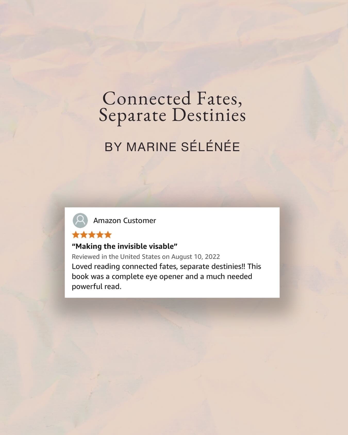 Translated in 7 languages 💕 Connected Fates, Separate Destinies 💕