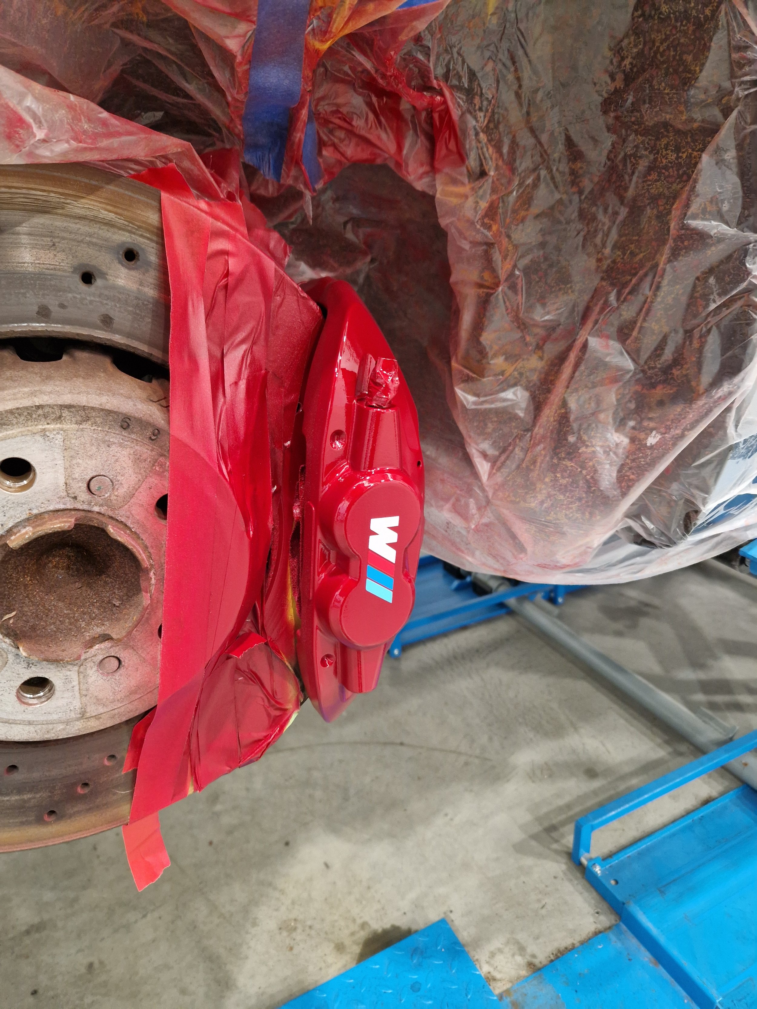 Brake Caliper Painting and Refurbishment Berkshire Reading