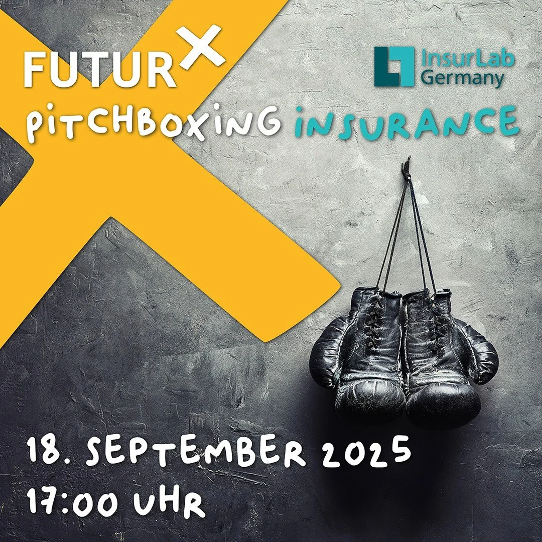 🚀 Versicherung war gestern &ndash; wer schl&auml;gt die Zukunft K.O.? 🥊

Gemeinsam mit dem @insurlab_germany schicken wir auch 2025 wieder #Startups in den Ring beim FUTUR X PitchBoXing Insurance!

📆 Am 18. September 2025 hei&szlig;t es erneut: Ke