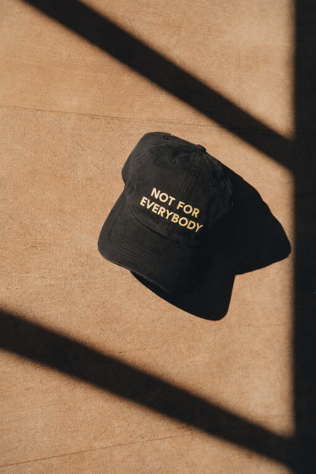 NOT FOR EVERYBODY -  Black (pre-order)