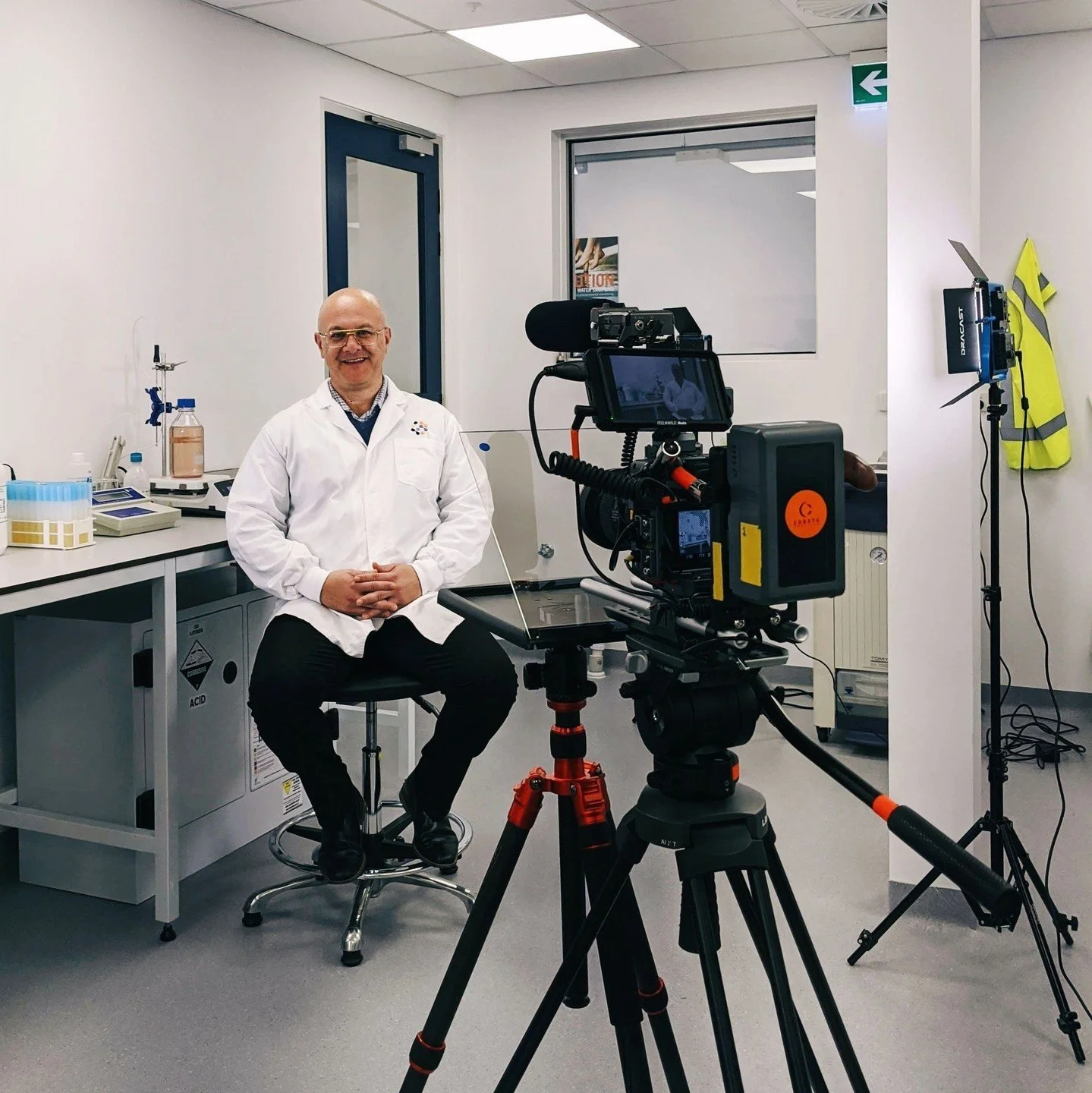 Always a captivating experience working closely with the brilliant minds at @eurofinsglobal We have worked together on a series of videos covering Environmental, Food and Biopharma testing that has taken me to laboratories all over Australia and New 