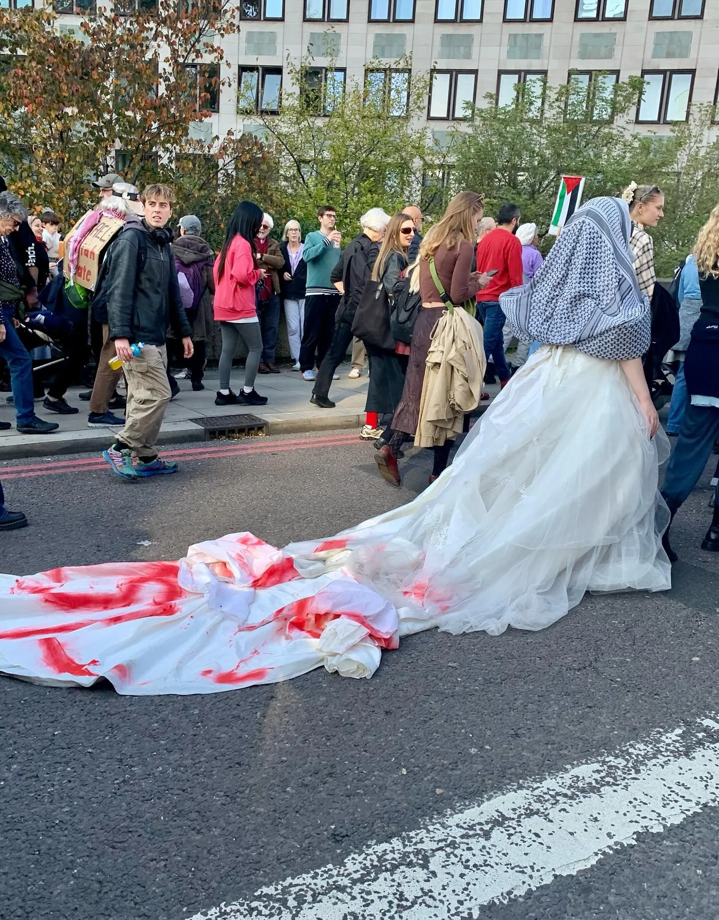 London today 🇵🇸