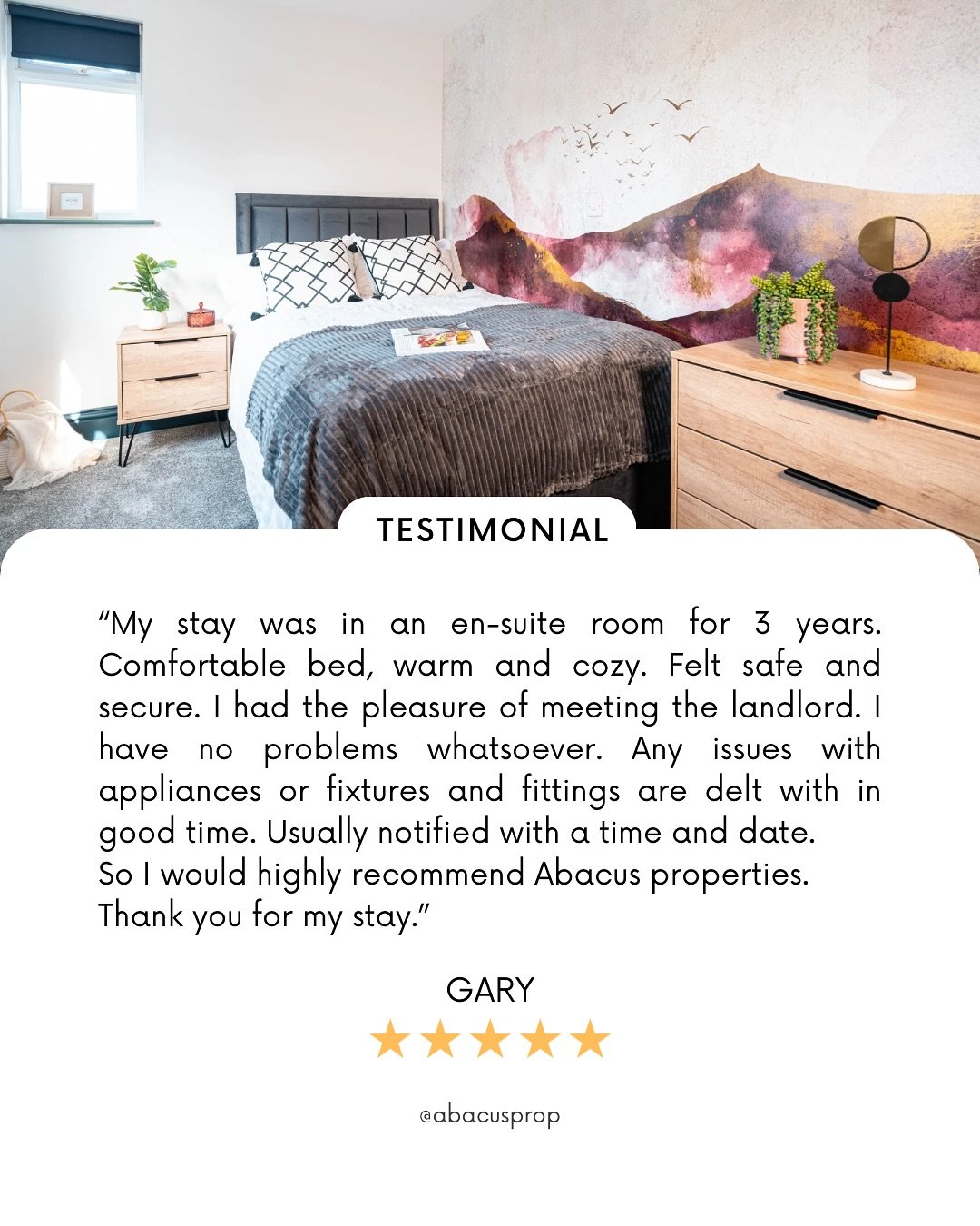 Want happy tenants? π‘β¨
Here’s what one of our lovely tenants in our HMOs had to say about living in a home we manage, it just shows how much good management really matters.
If you want your property staged, let, and looked after properly, yo