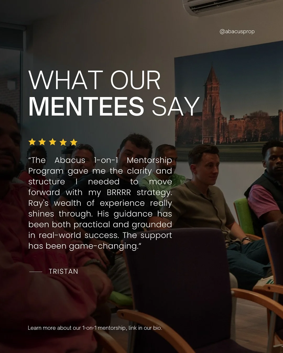 Here’s what one of our 1-1 mentorship mentees had to say about their journey with us. We take great pride in creating a supportive, personalised experience for every individual we work with, helping them grow, stay accountable, and build real c