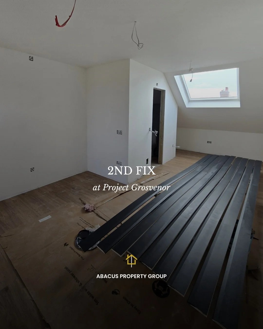 Project Grosvenor: 2nd Fix ⚡️🔧

We are so close now.

Second fix on Project Grosvenor is nearly wrapped - sockets on, switches fitted, radiators hung, doors going in. The finishing touches that turn four walls into actual rooms.

A few bits left to 