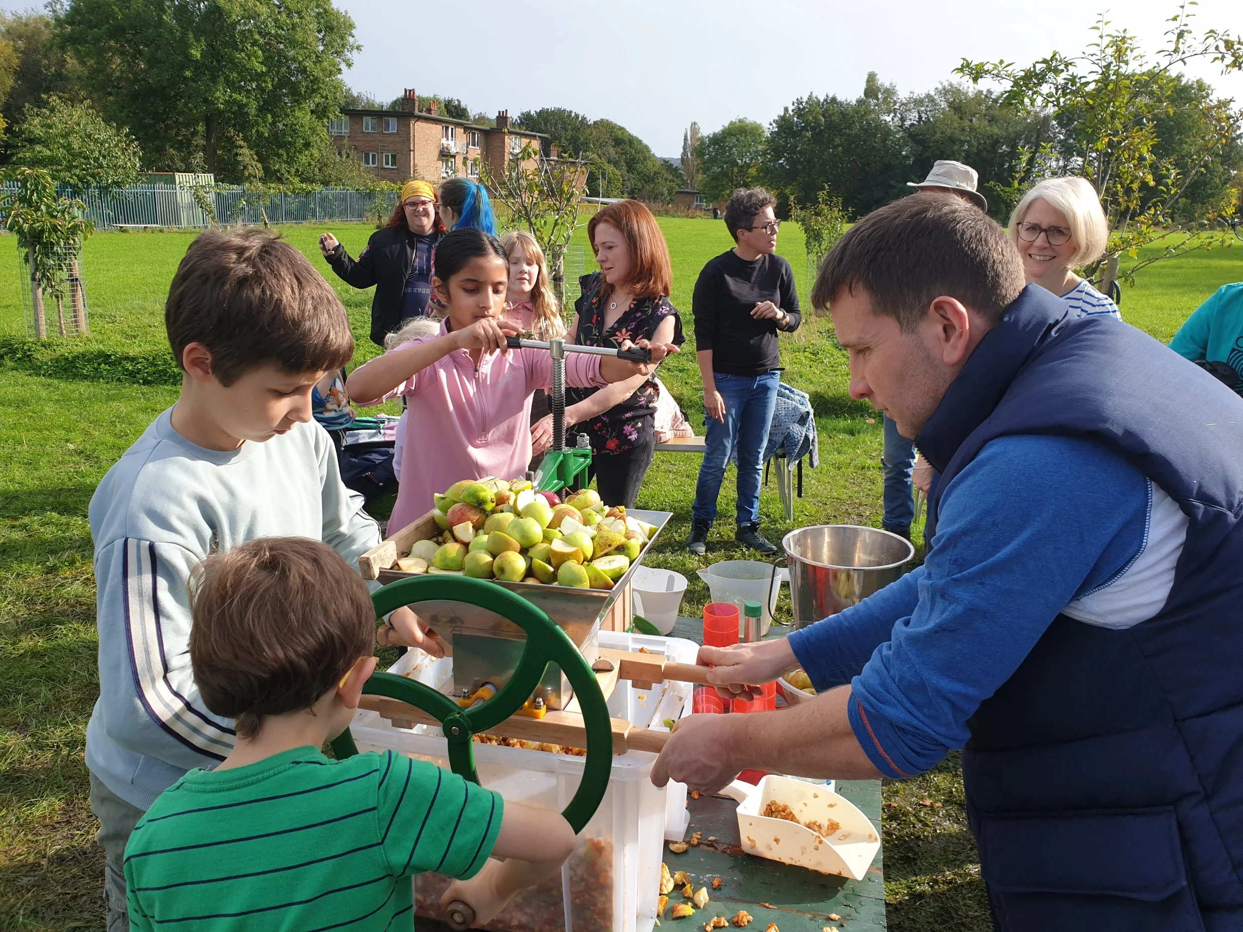 Community Apple Day at Beckhill Community Garden