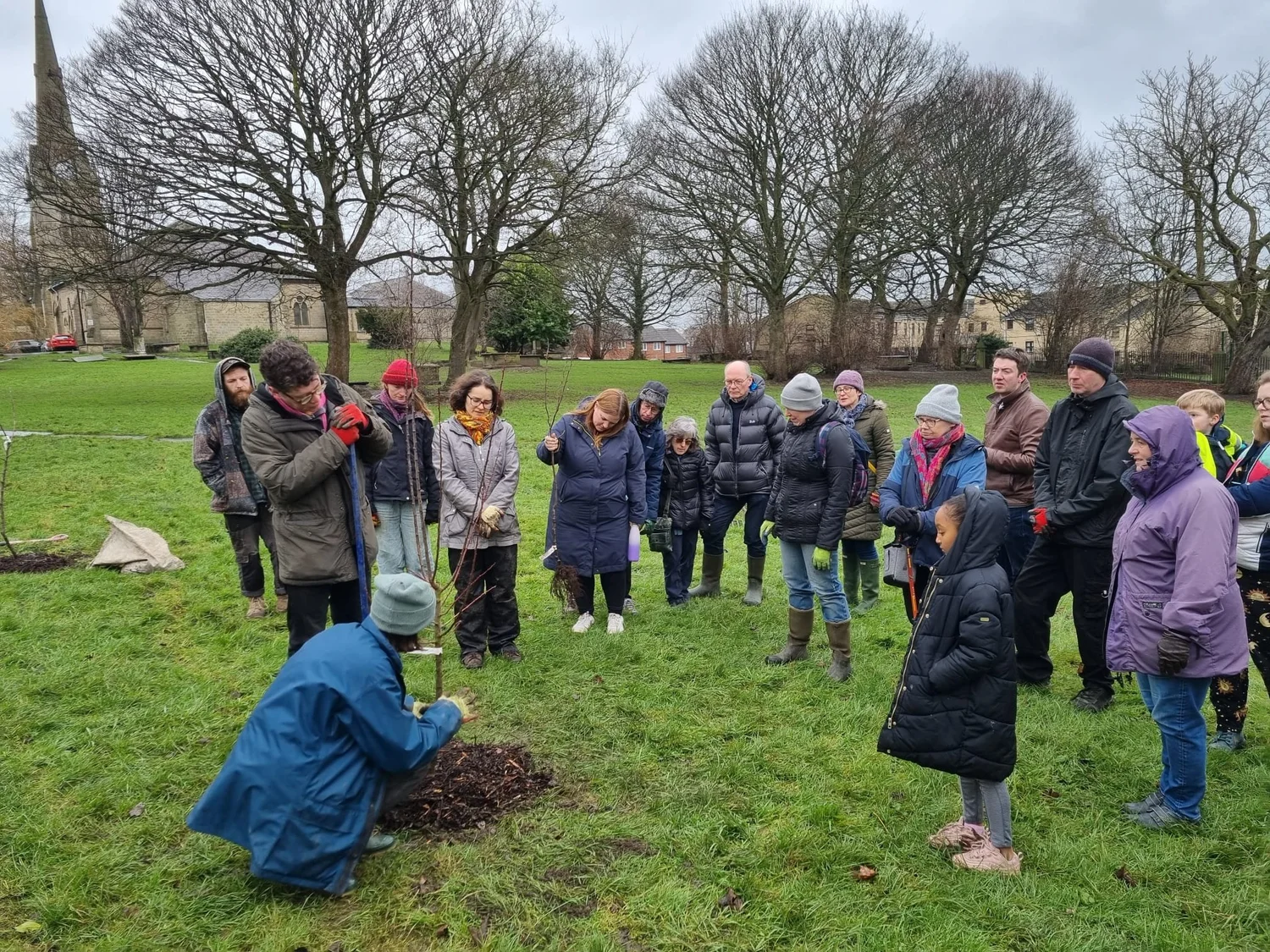 Orchard Program Manchester Community Orchard Pathway (1/4): Planning — Fruit Works