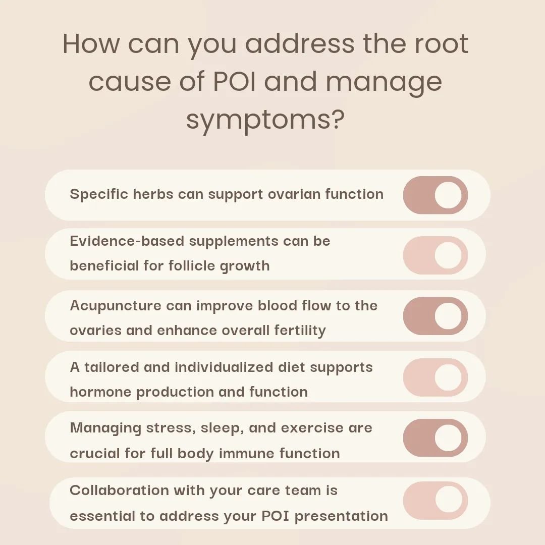 [Part 2] on Premature Ovarian Insufficiency 

If you've been diagnosed with POI, or incorrectly: &quot;early menopause&quot; before age 40, you have options! 

We always work collaboratively with your care team 

Come talk to Dr. Rosic to be heard an