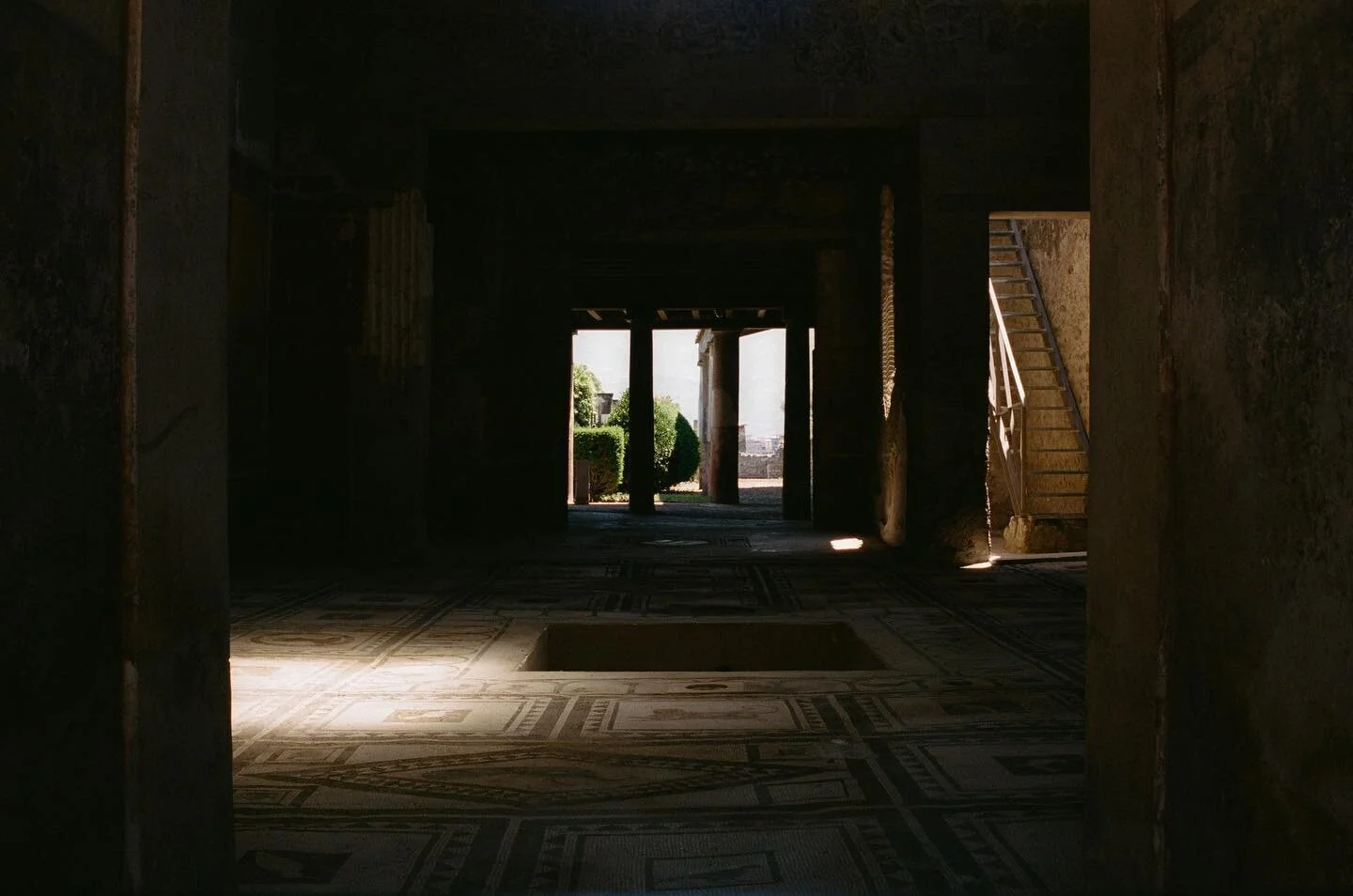 Pompeii. Destroyed by Vesuvius in 79AD and buried in 5ft of ash. Paradoxically the event that destroyed it also preserved its history for ever. There is still graffiti on the walls debating the election of Nero. Pompeii is one of the only sites that 