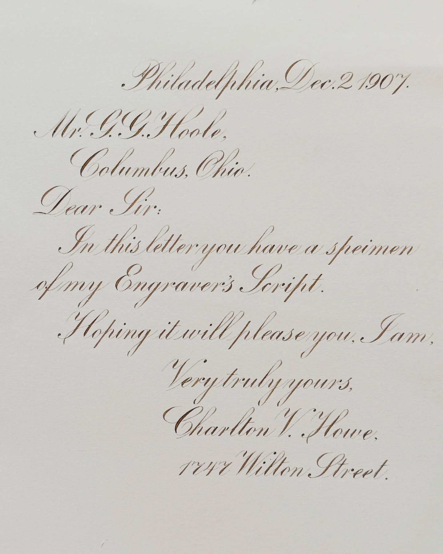 I started learning Engrosser&rsquo;s Script this April , and it&rsquo;s been an on-and-off process, but a deeply rewarding one. Thanks to David masgrimes and DIS for an incredible course and ES journey that really stretches your skills. The intermedi