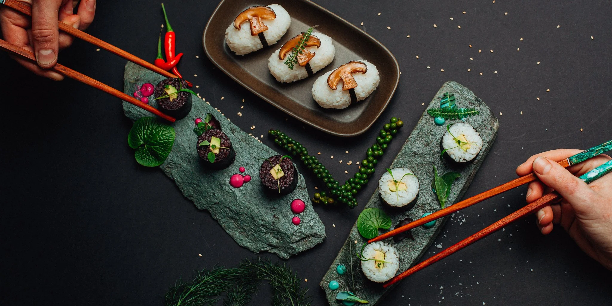  vegan sushi by