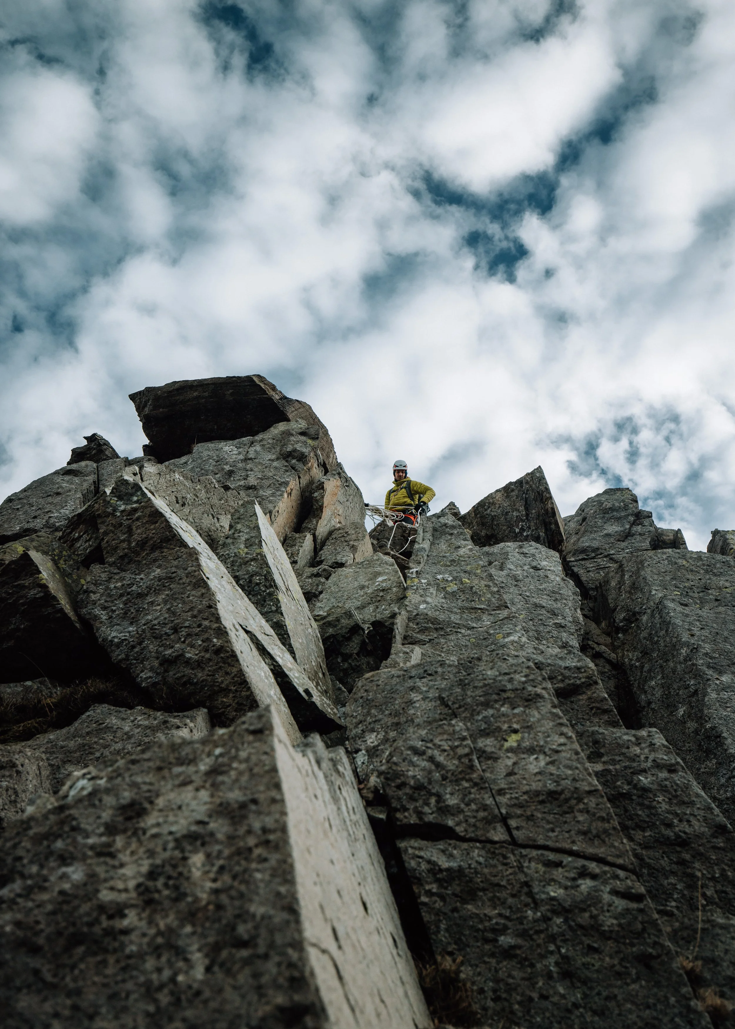 climbers of pinnacle Ridge Lake District