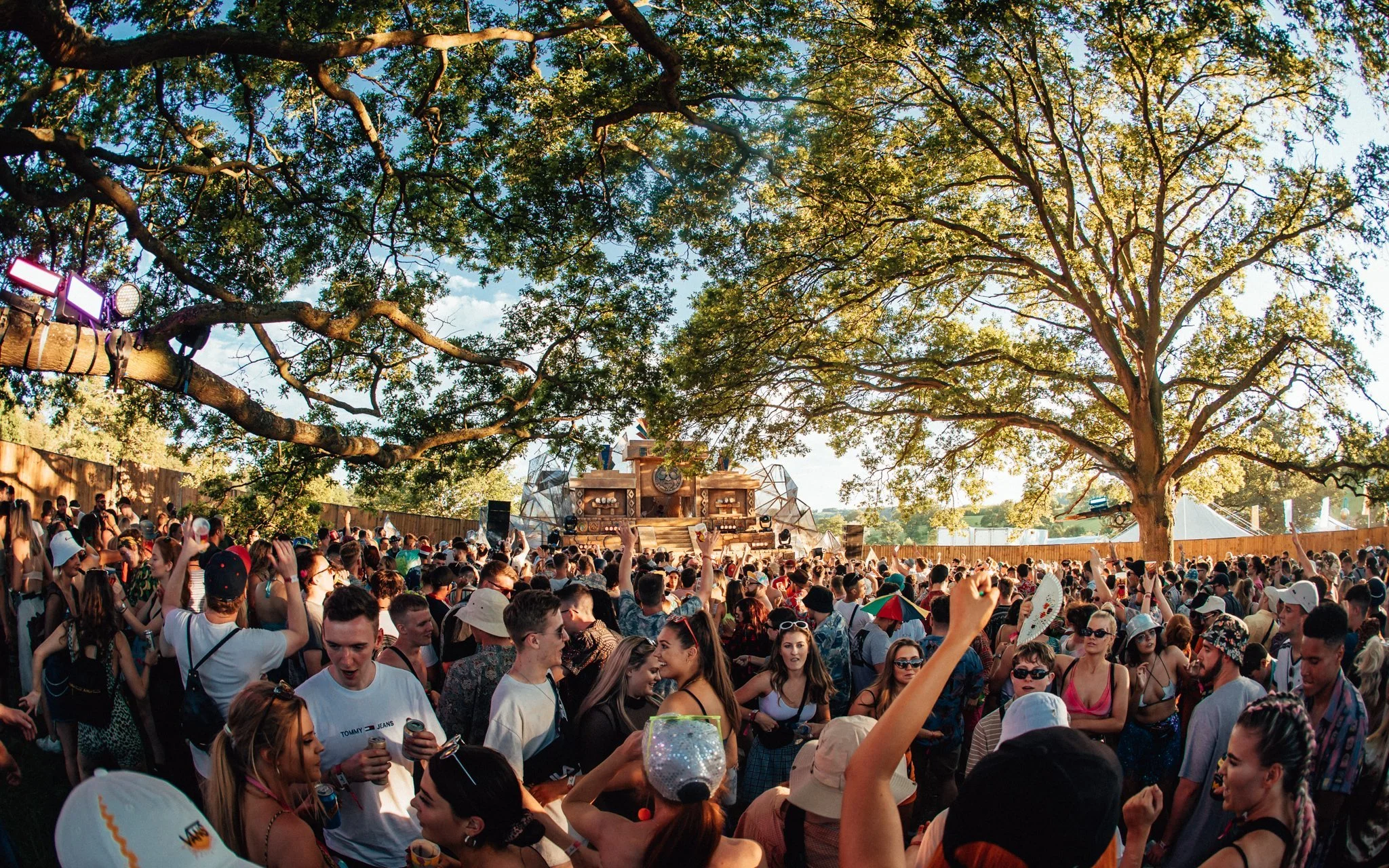  a large crowd El Dorado music festival