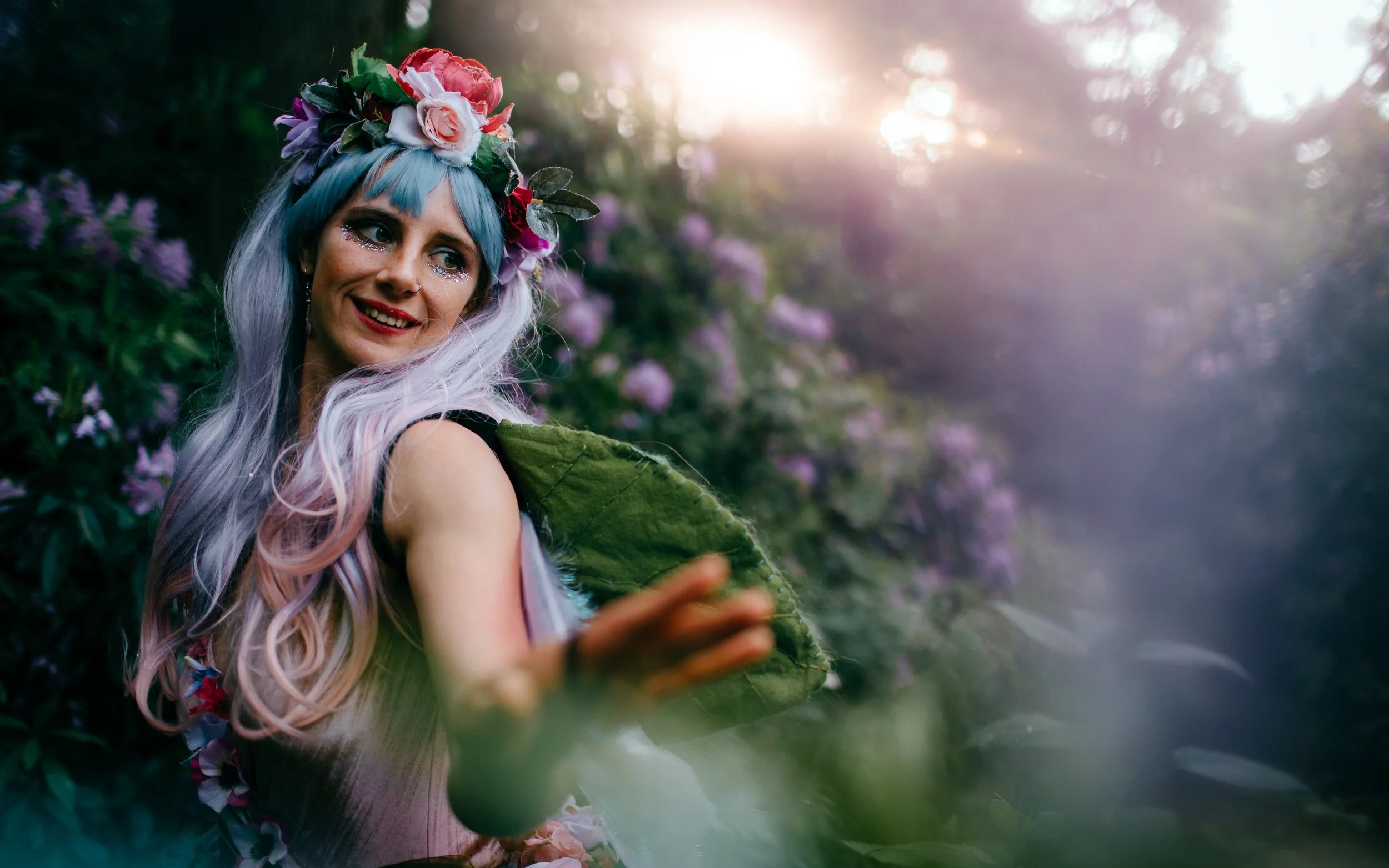 Fairy in the woods
