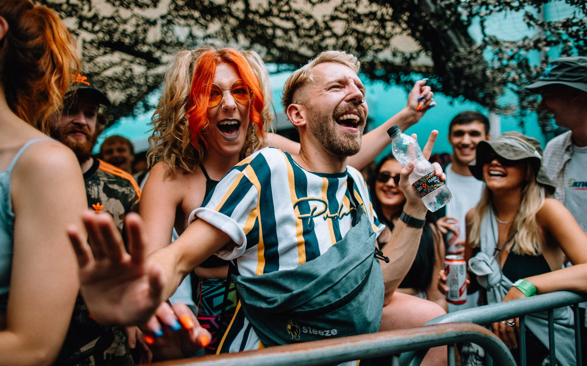  people having a good time at mint warehouse