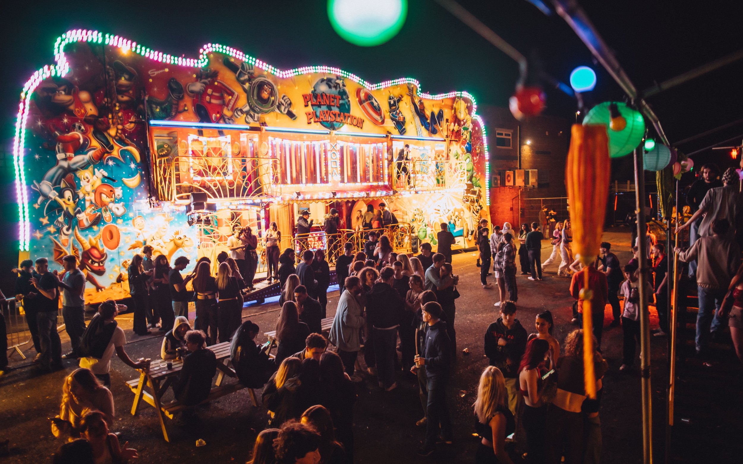  fairground ride at Boombox circus