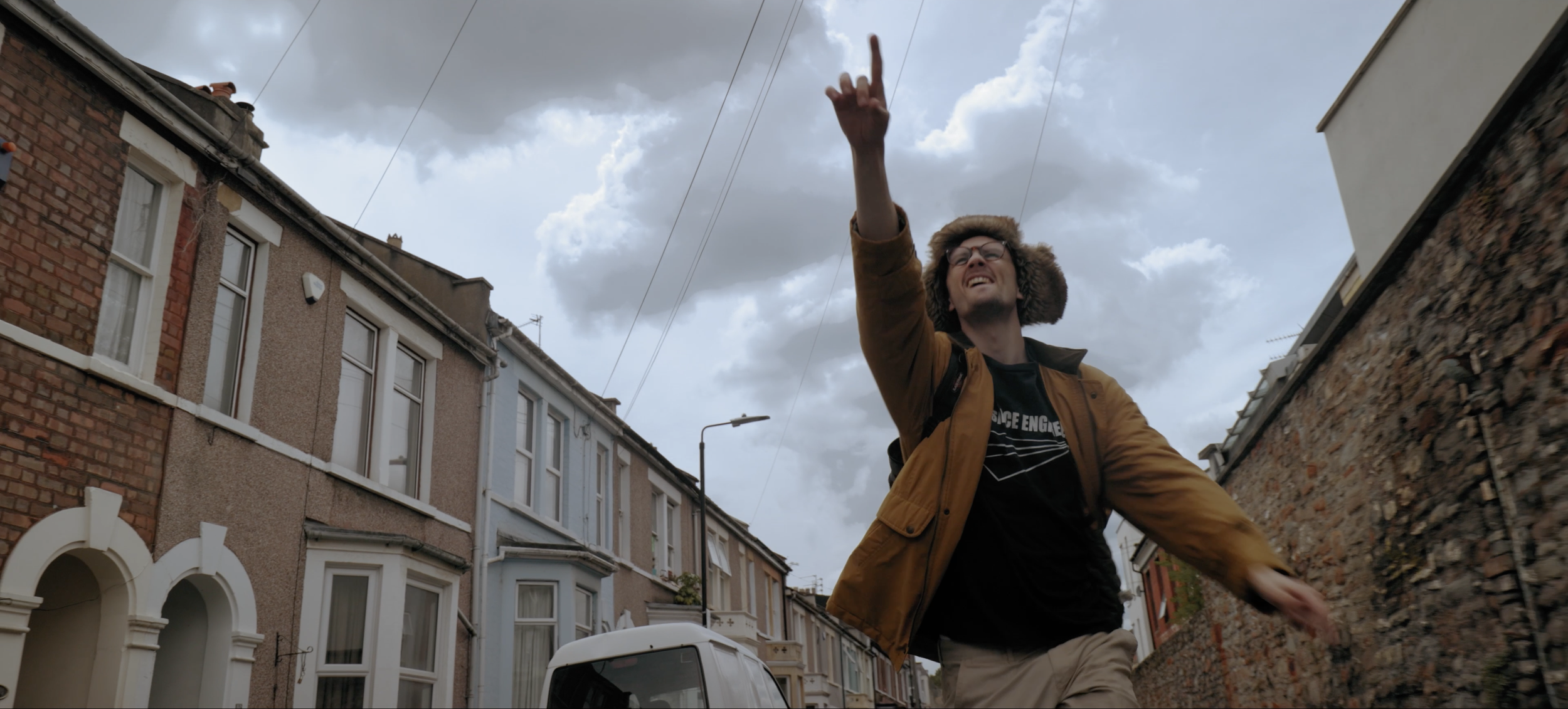 Twogood Music video Garry fingerloaf Chases a paper aeroplane