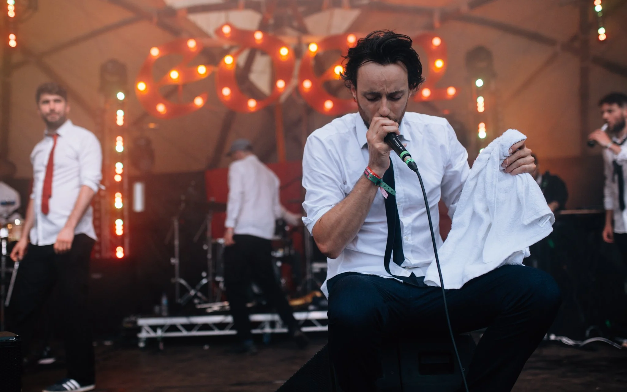  gentleman's Dub Club perform at Eden music festival in Scotland