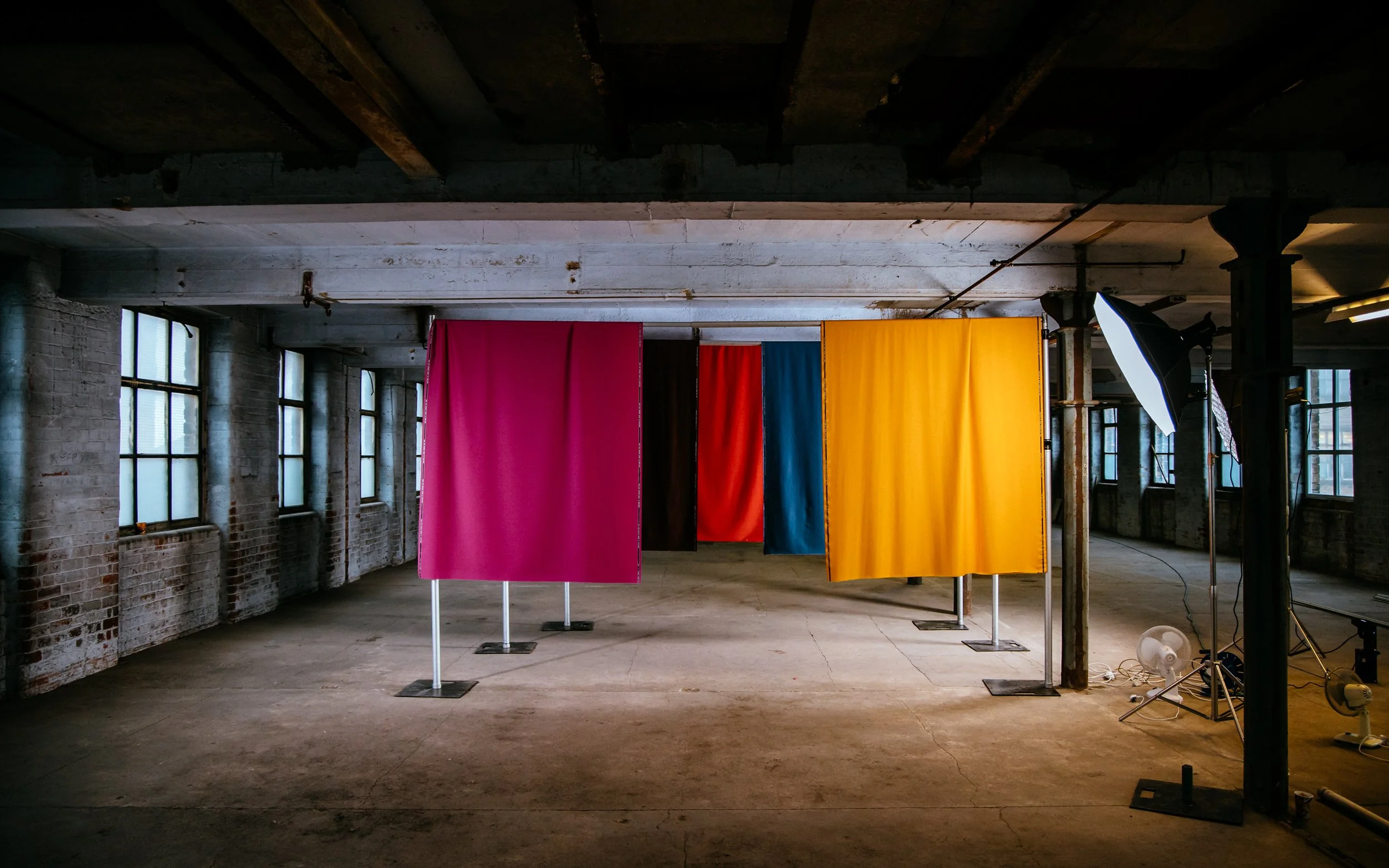  colourful William Halstead fabric