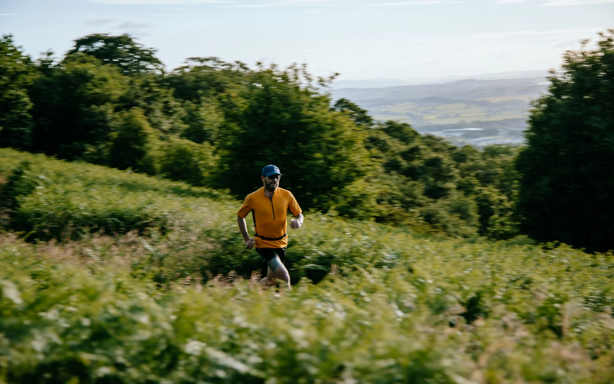  fell running on Skipton moor