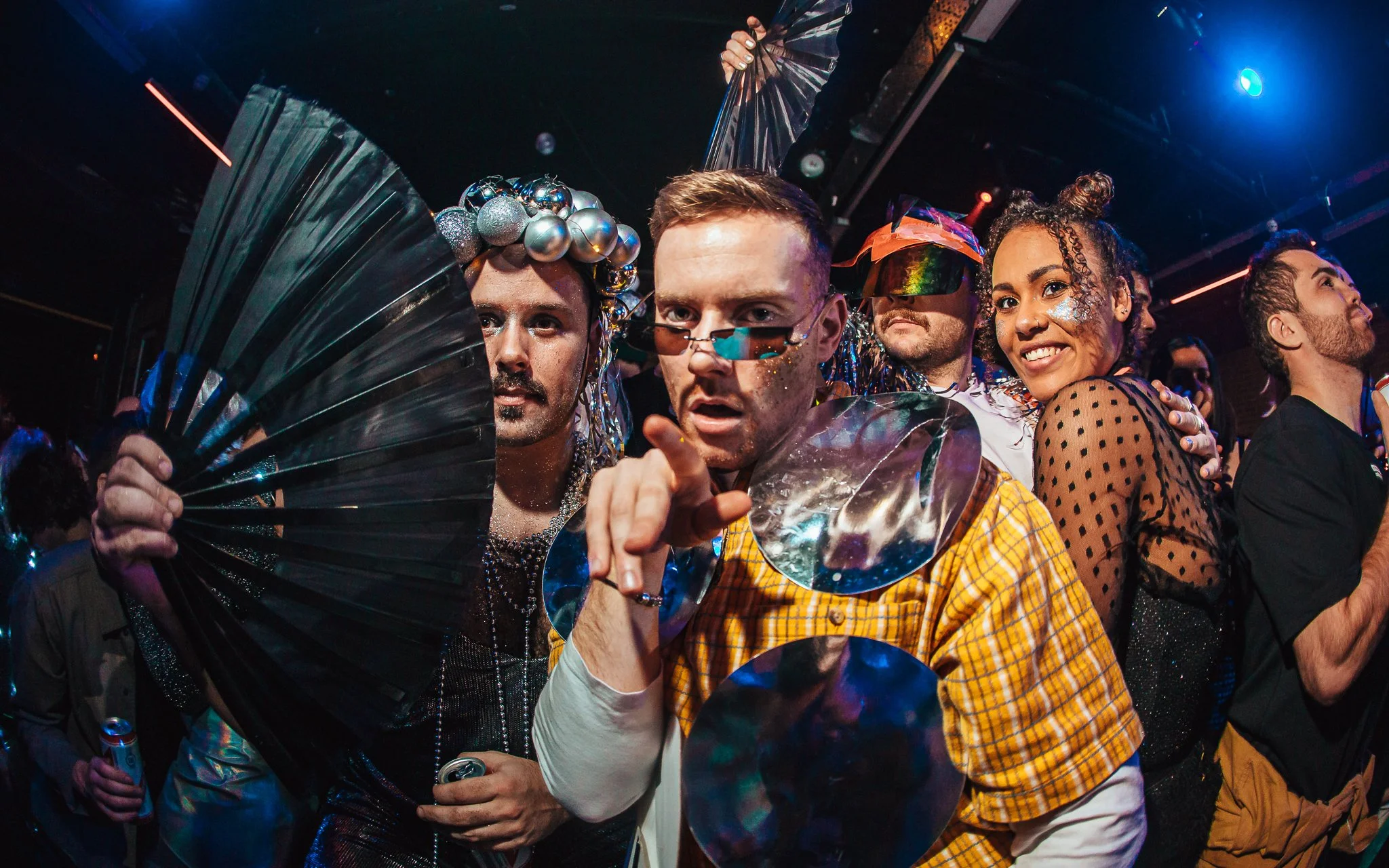 People have a good time at nightclub