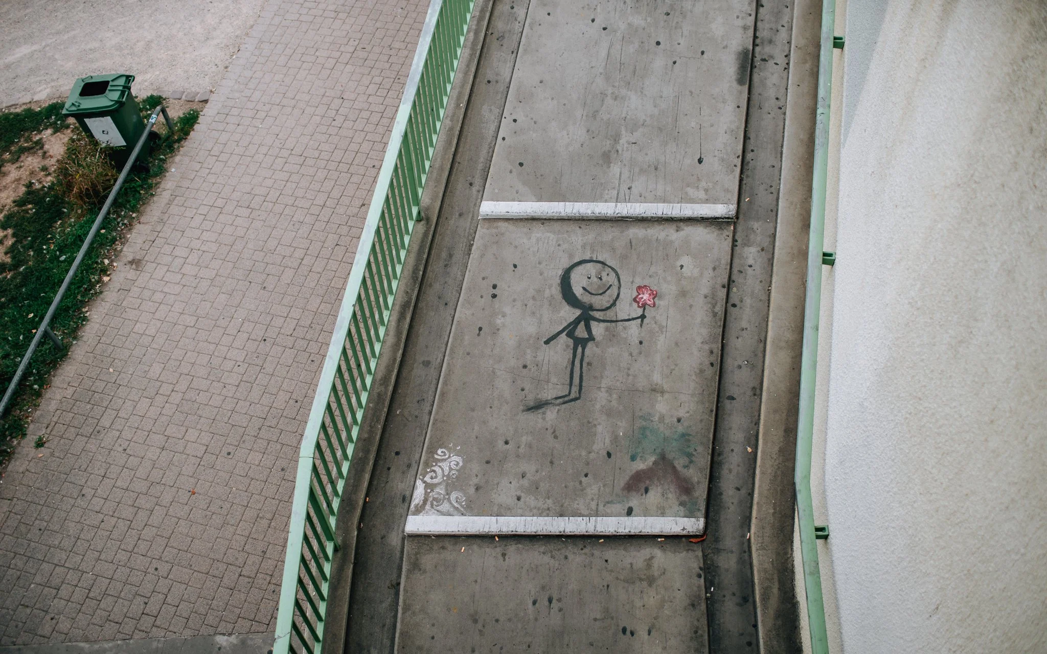  street, graffiti in Germany