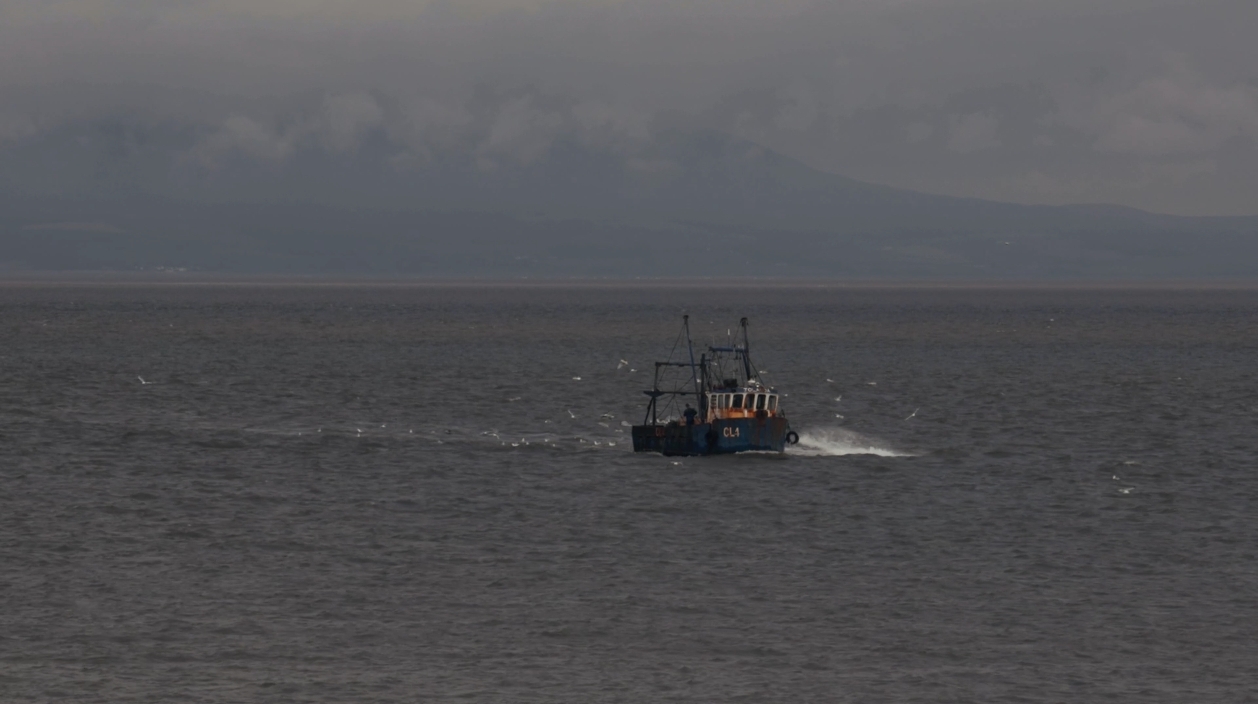 Trawler in Solway Firth