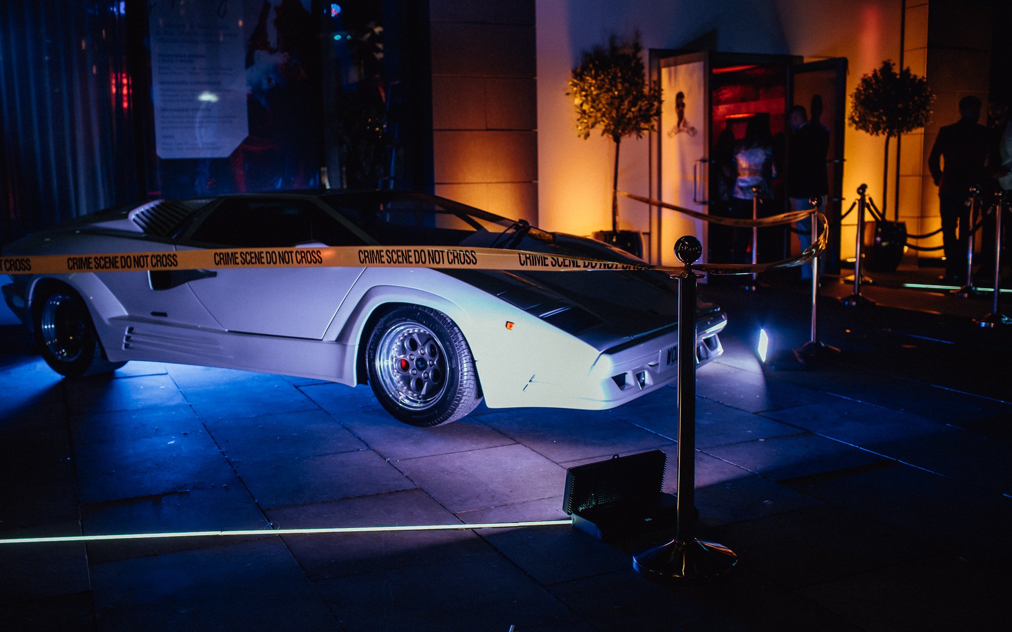  Lamborghini outside Party in Manchester
