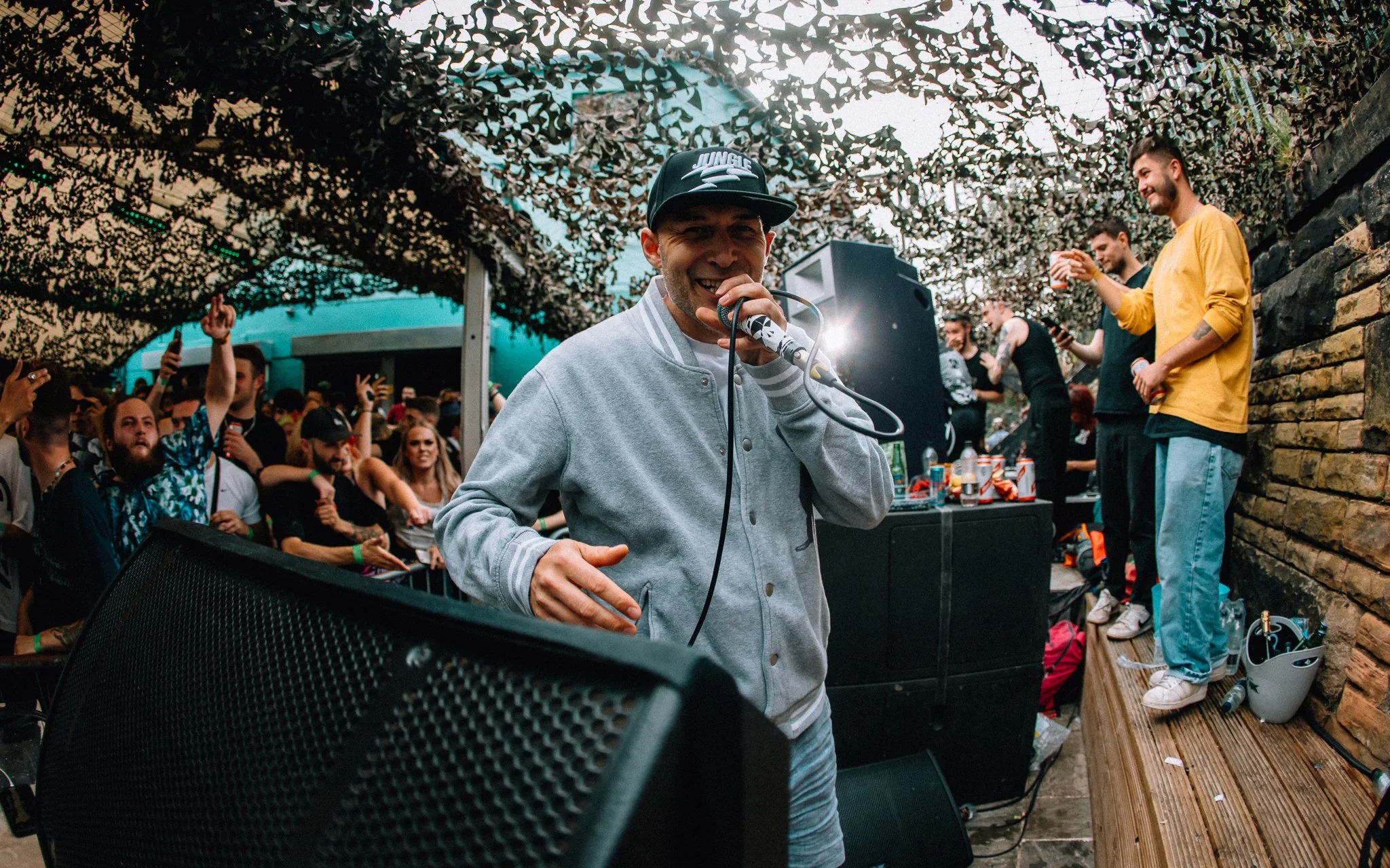 MC Lowqui at, mint warehouse Leeds