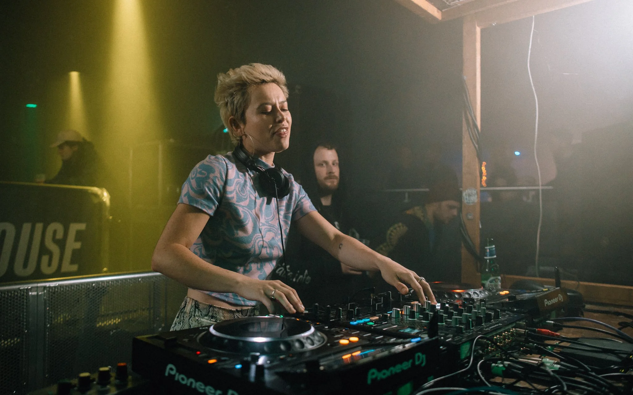 Vixen Sound playing at The warehouse 