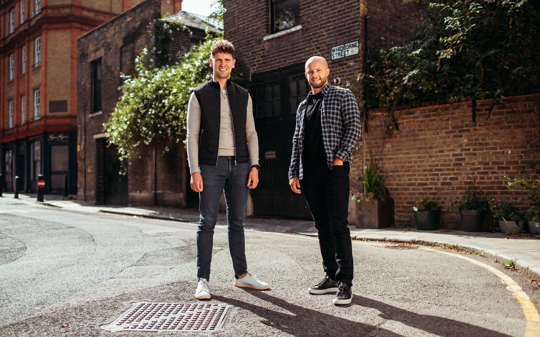 portrait of two men