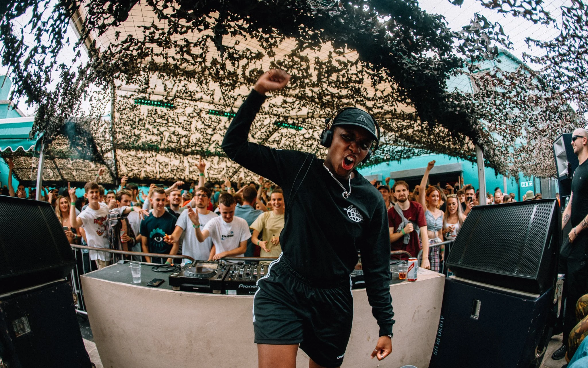  sherelle performing at mint warehouse leeds

