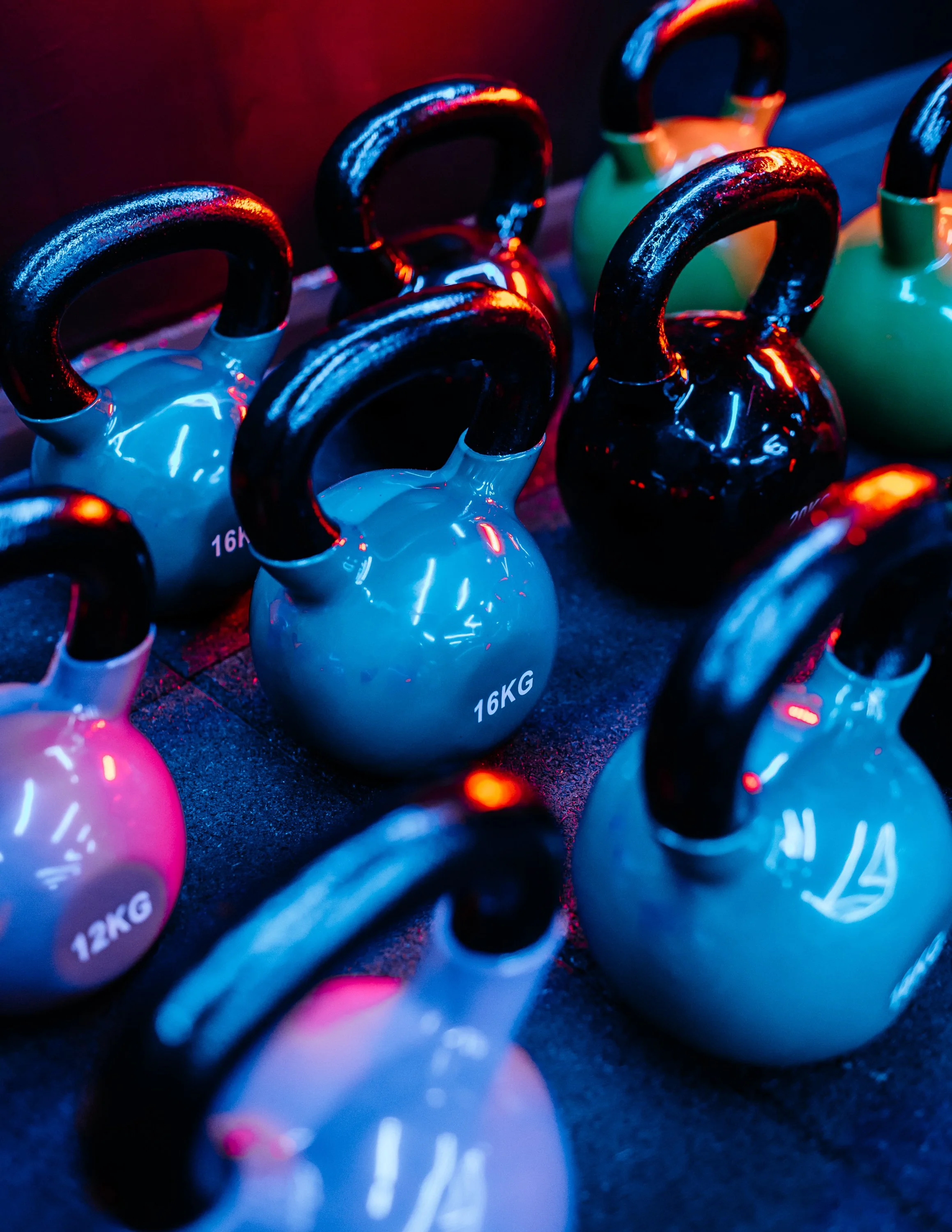 Kettle bell weights at North Studio Leeds