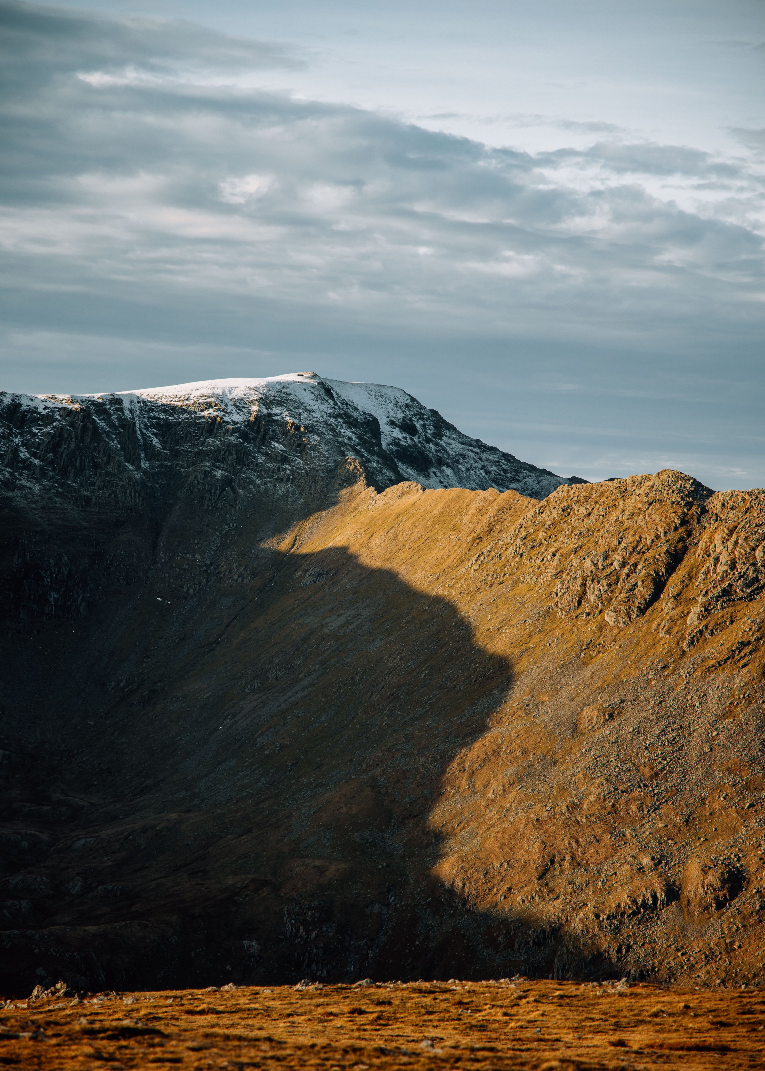  view of striding edge, Lake District