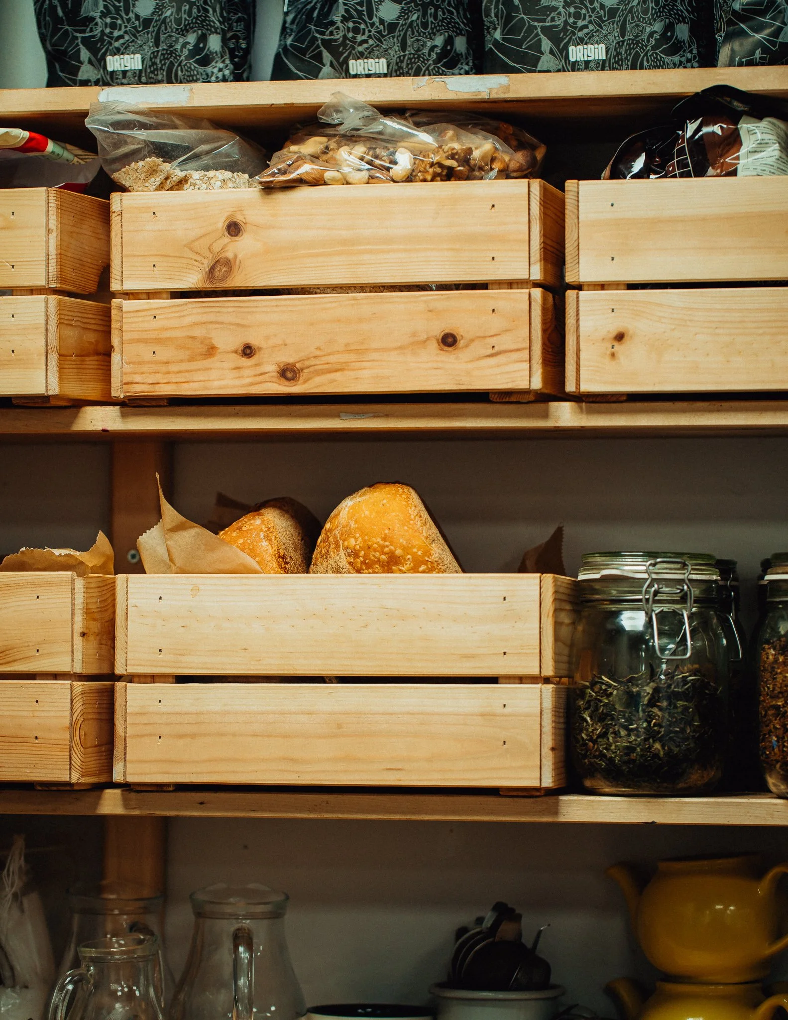 Basket of bread