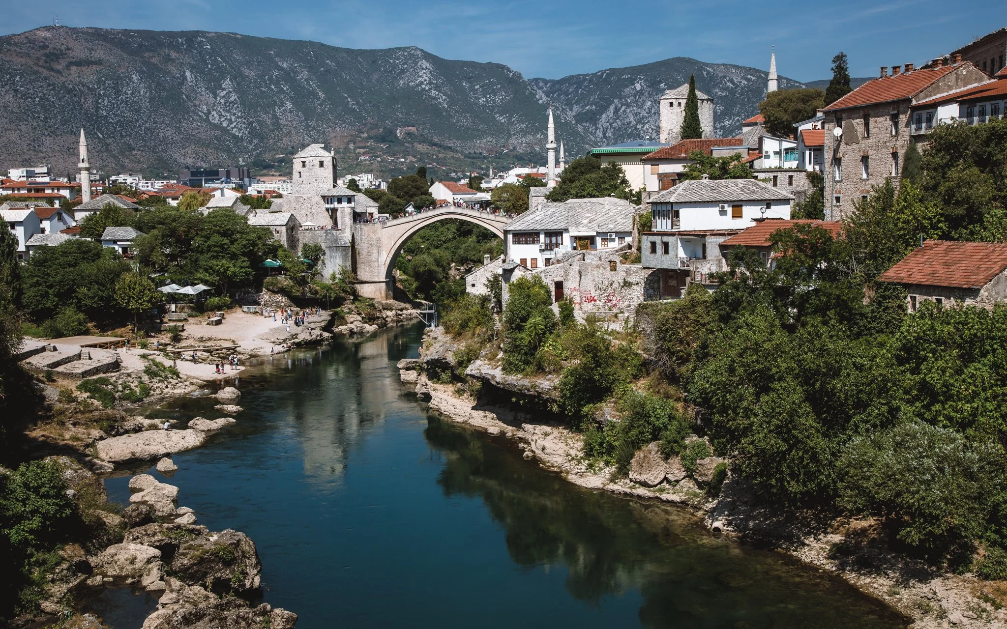  the old Bridge of Mostar, Bosnia and Herzegovina