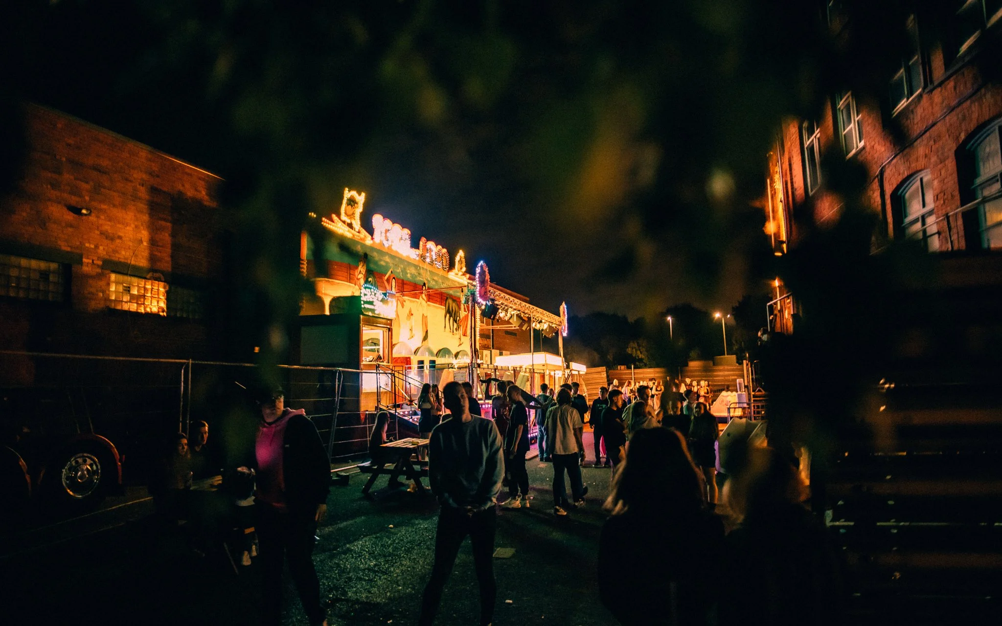  fairground ride at Beaver Works