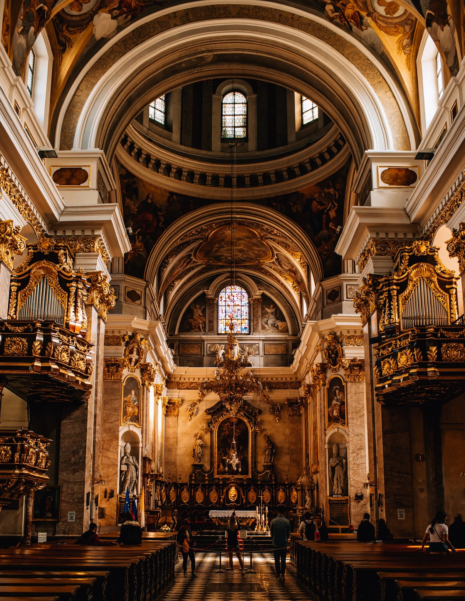  church interior, Slovenia
