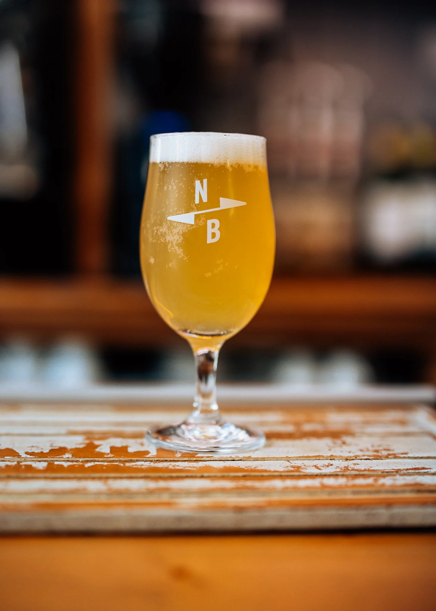 Glass of beer from North brewing Company