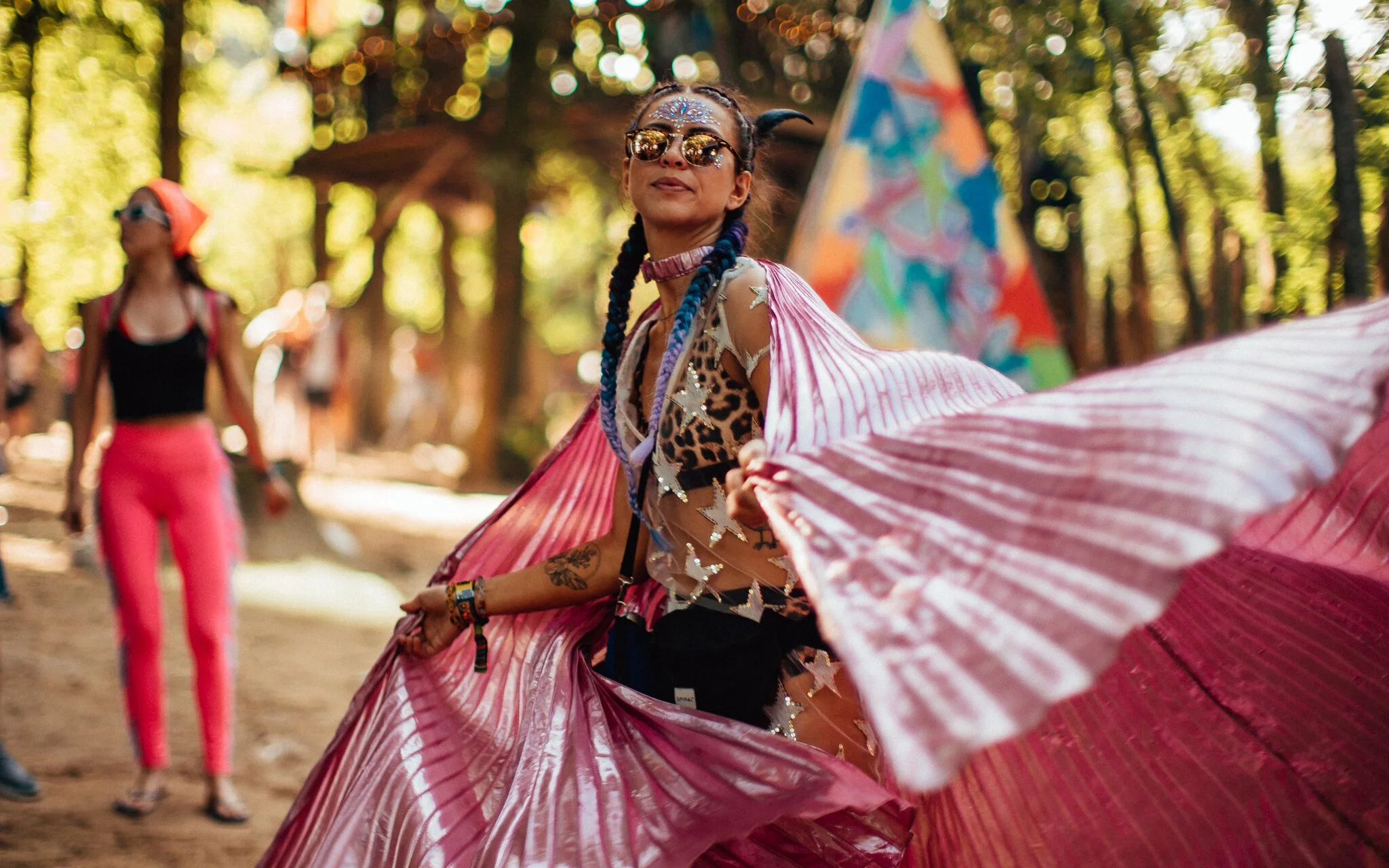 Festival fashion at boomtown music festival