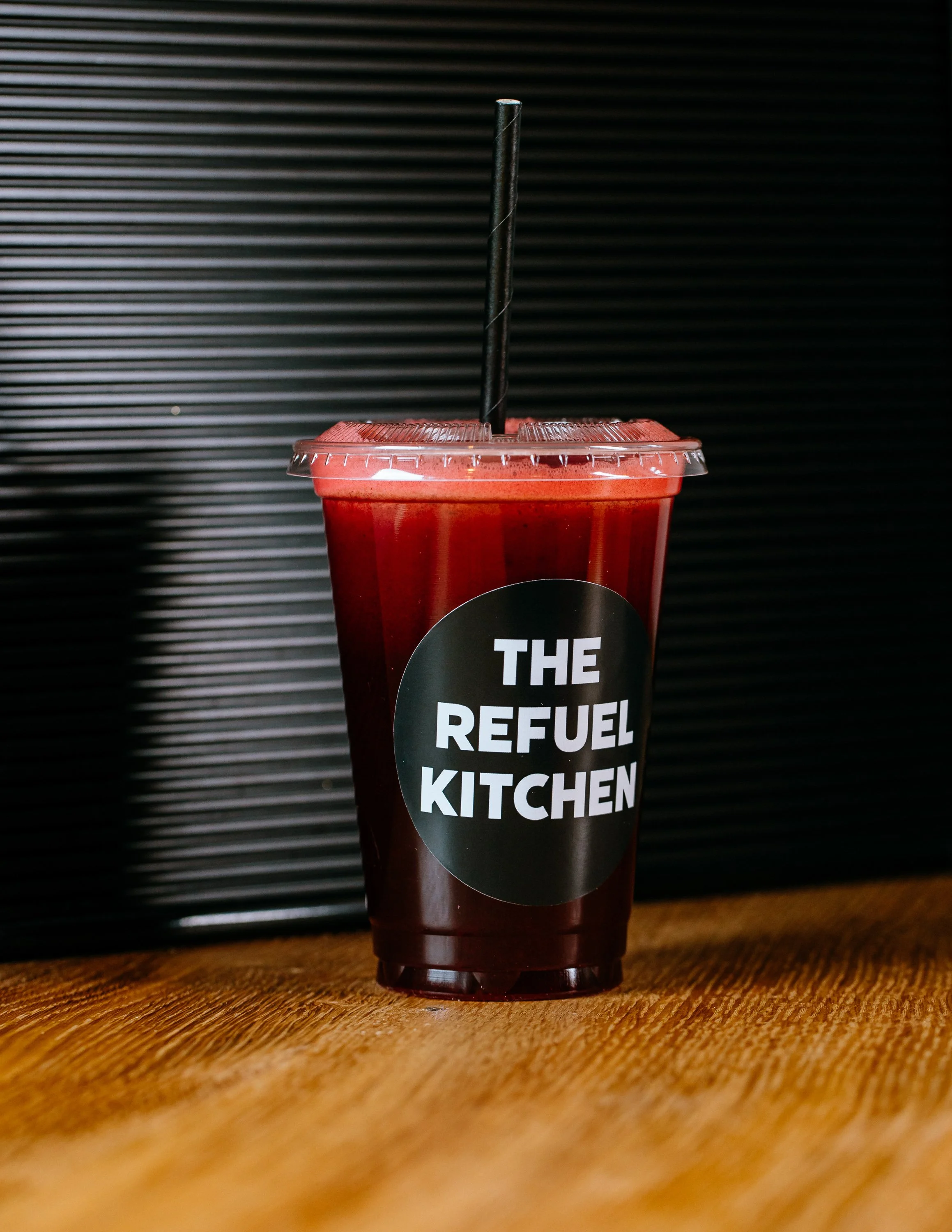  fruit smoothie from the refuel, kitchen north studio, Leeds