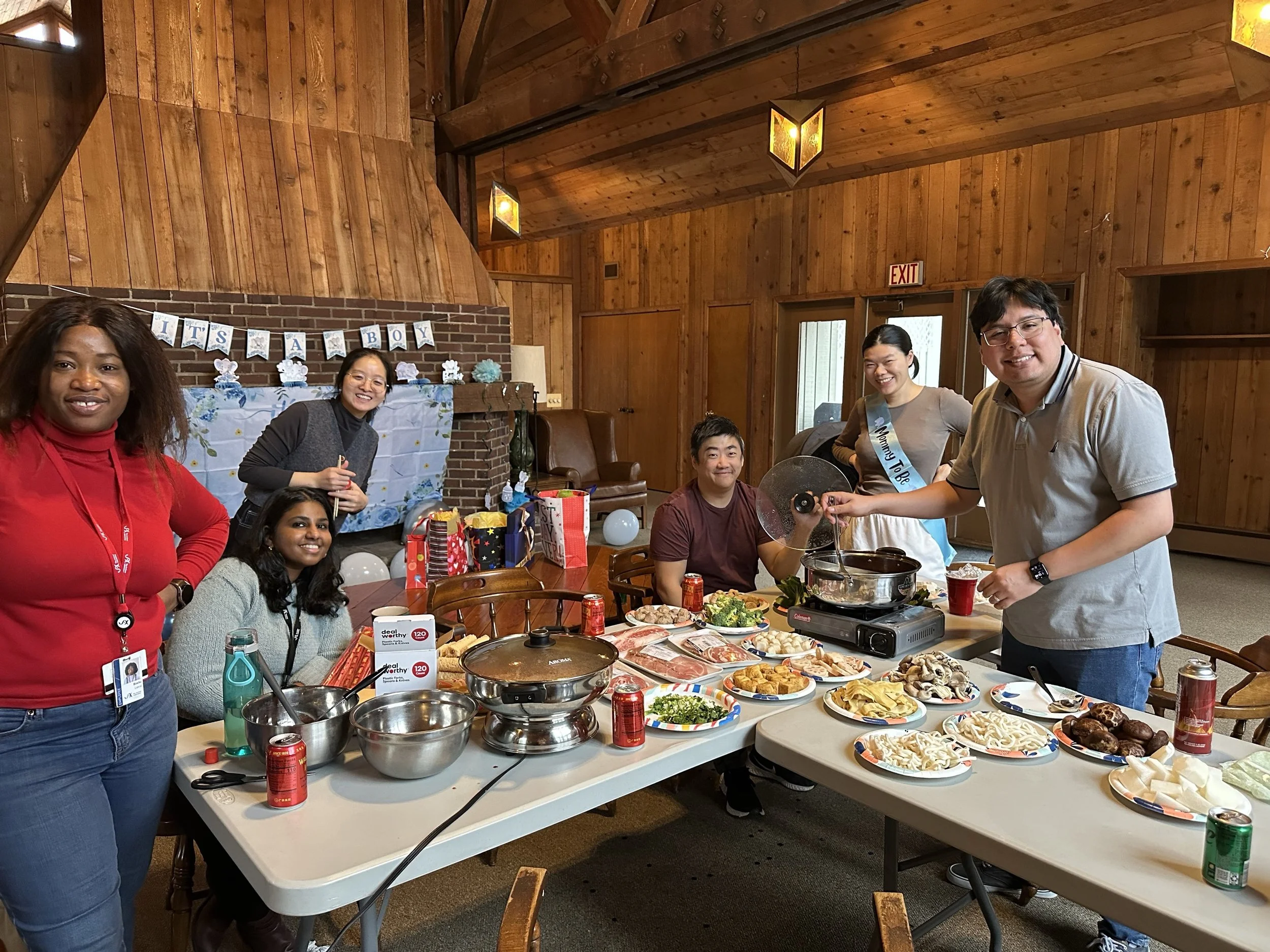 Lab hotpot/Baby shower!
