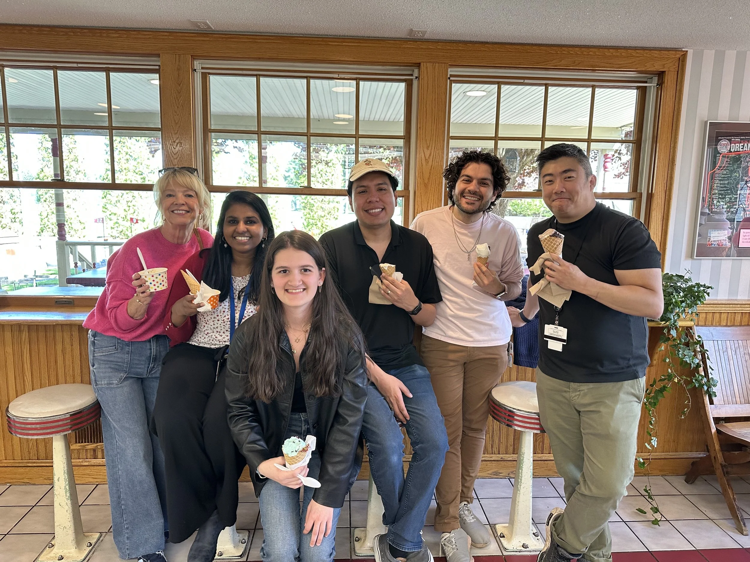 May 2026: Mini golf+ice cream farewell celebration for Evie who will be attending MIT in the summer!